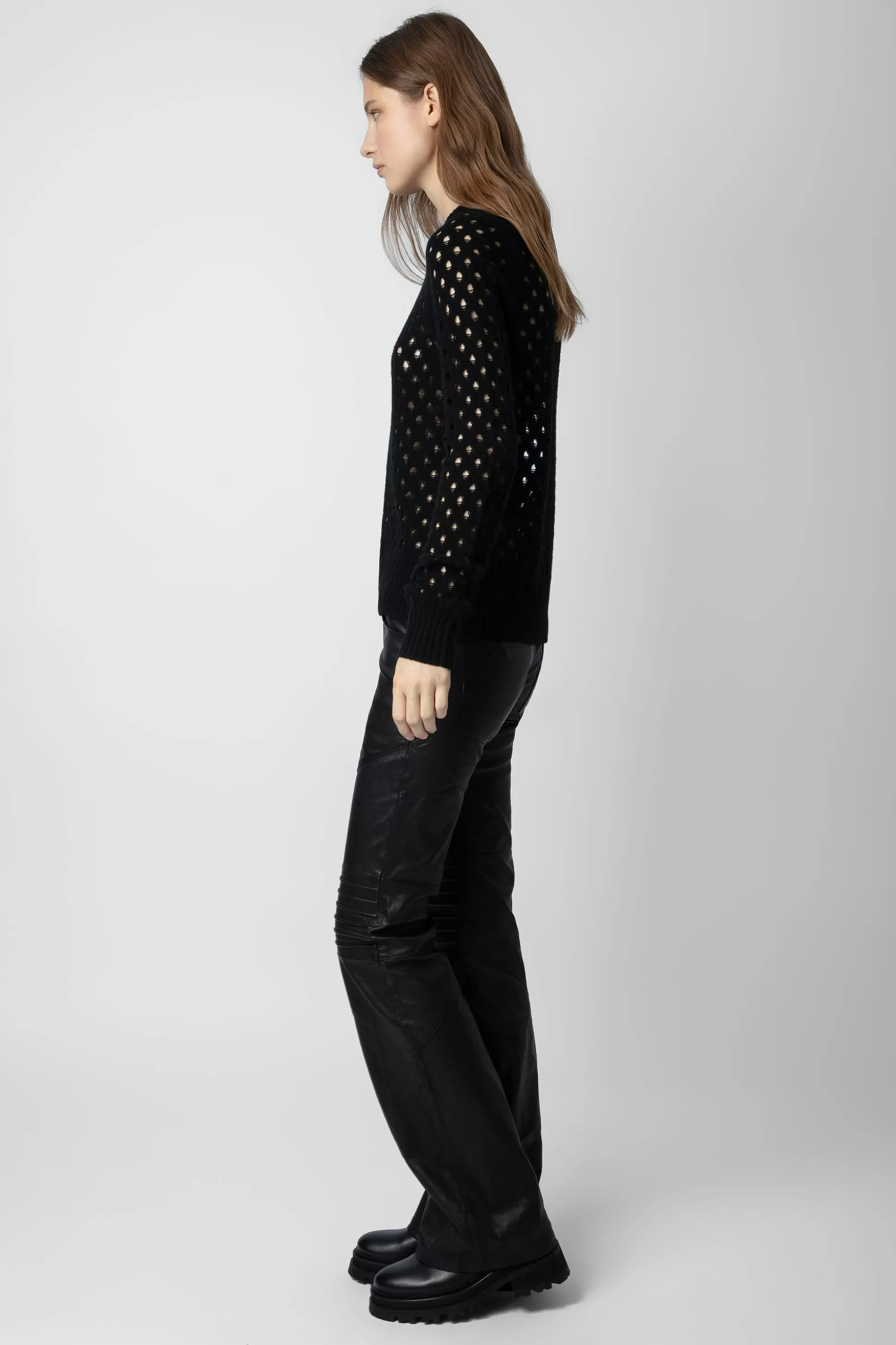 Femmes Zadig & Voltaire Pantalons Et Shorts^Pantalon En Cuir Paulin