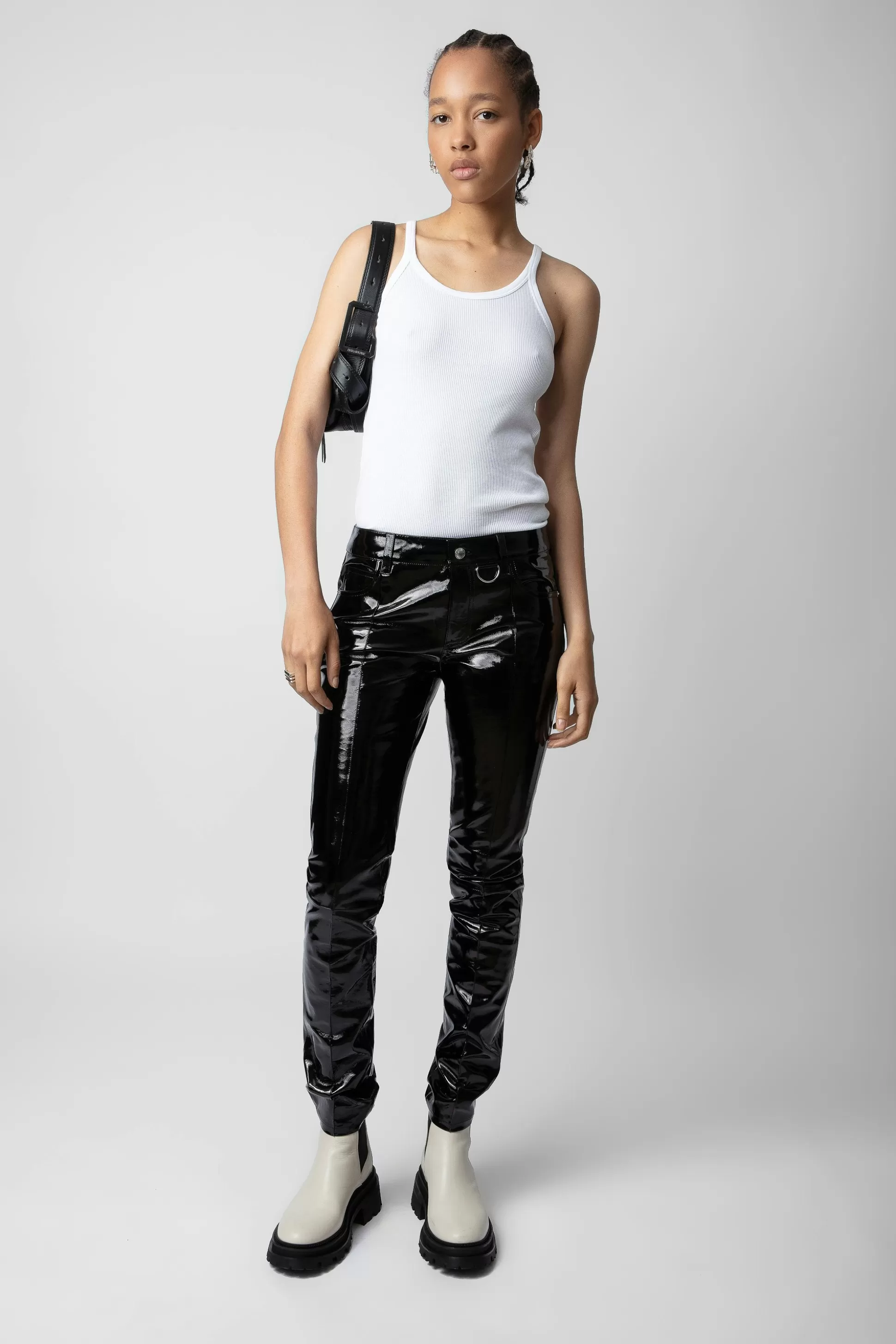 Femmes Zadig & Voltaire Pantalons Et Shorts^Pantalon En Vinyle Peko