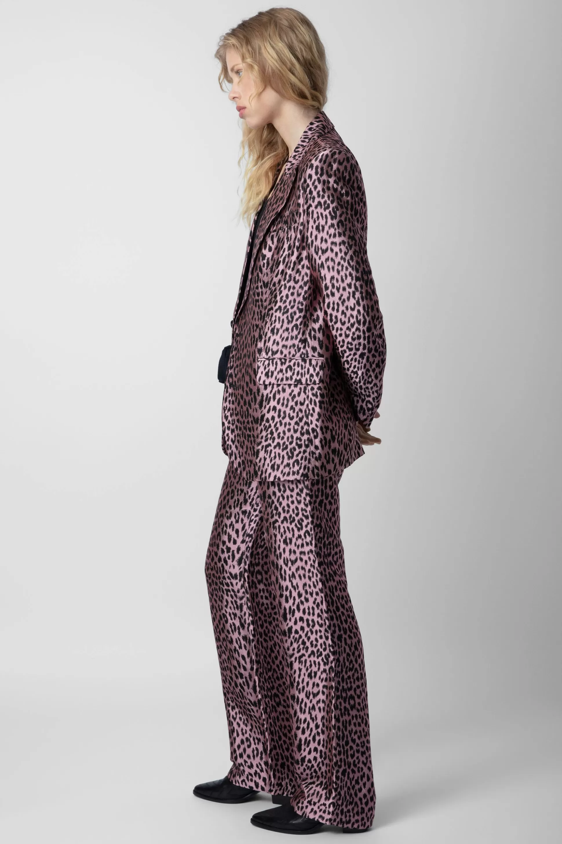 Femmes Zadig & Voltaire Costumes^Pantalon Jacquard Leopard Pomy