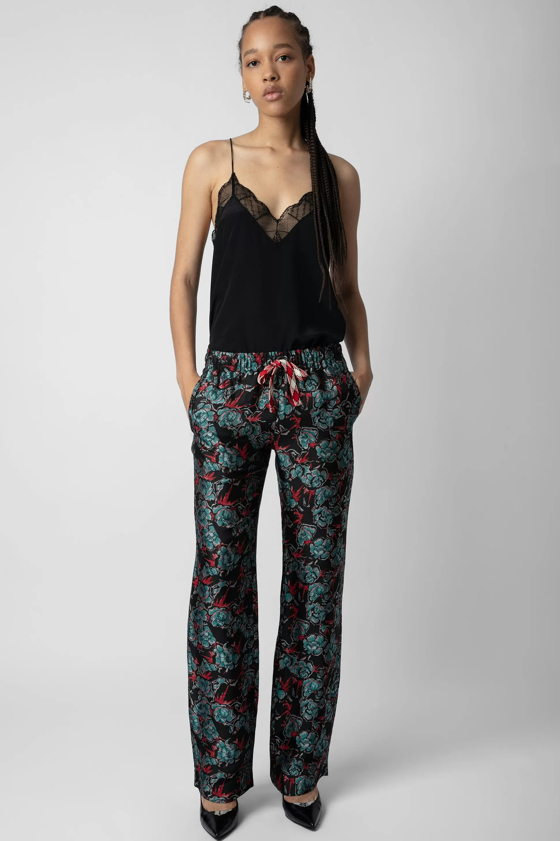 Femmes Zadig & Voltaire Costumes^Pantalon Pomy Thunder Jacquard
