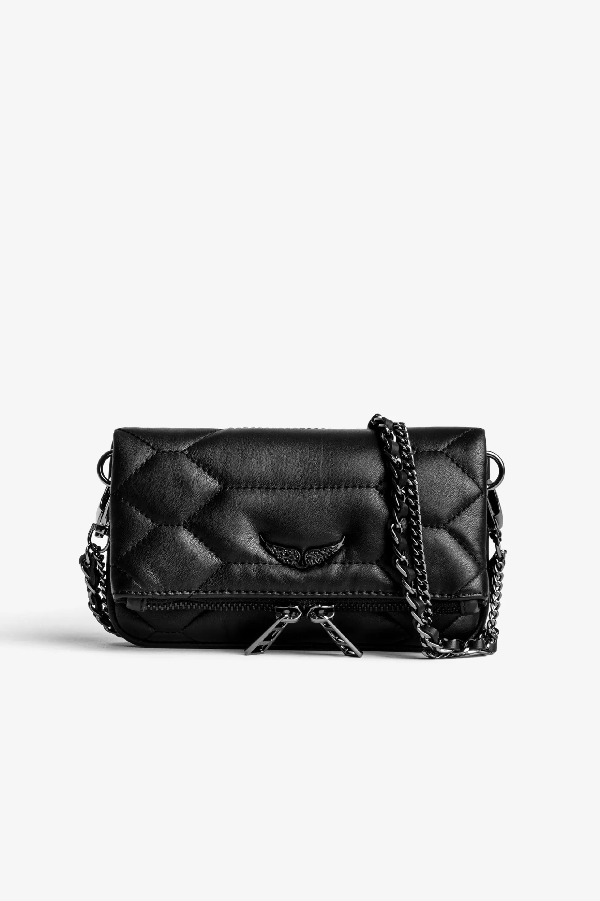 Femmes Zadig & Voltaire Mini-Sacs^Pochette En Cuir Matelasse Rock Nano