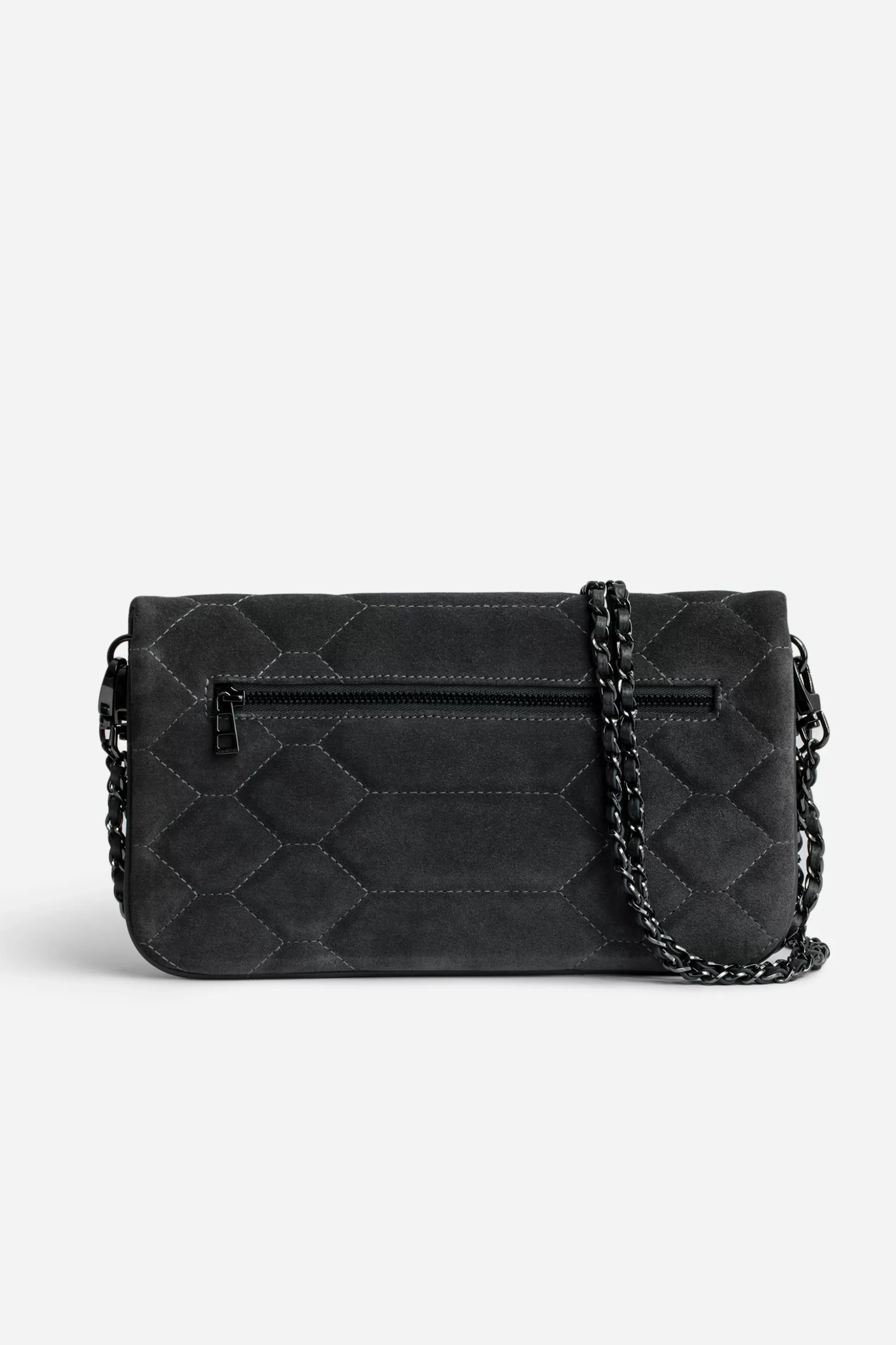 Femmes Zadig & Voltaire Sacs A Bandoulière^Pochette En Daim Matelasse Rock