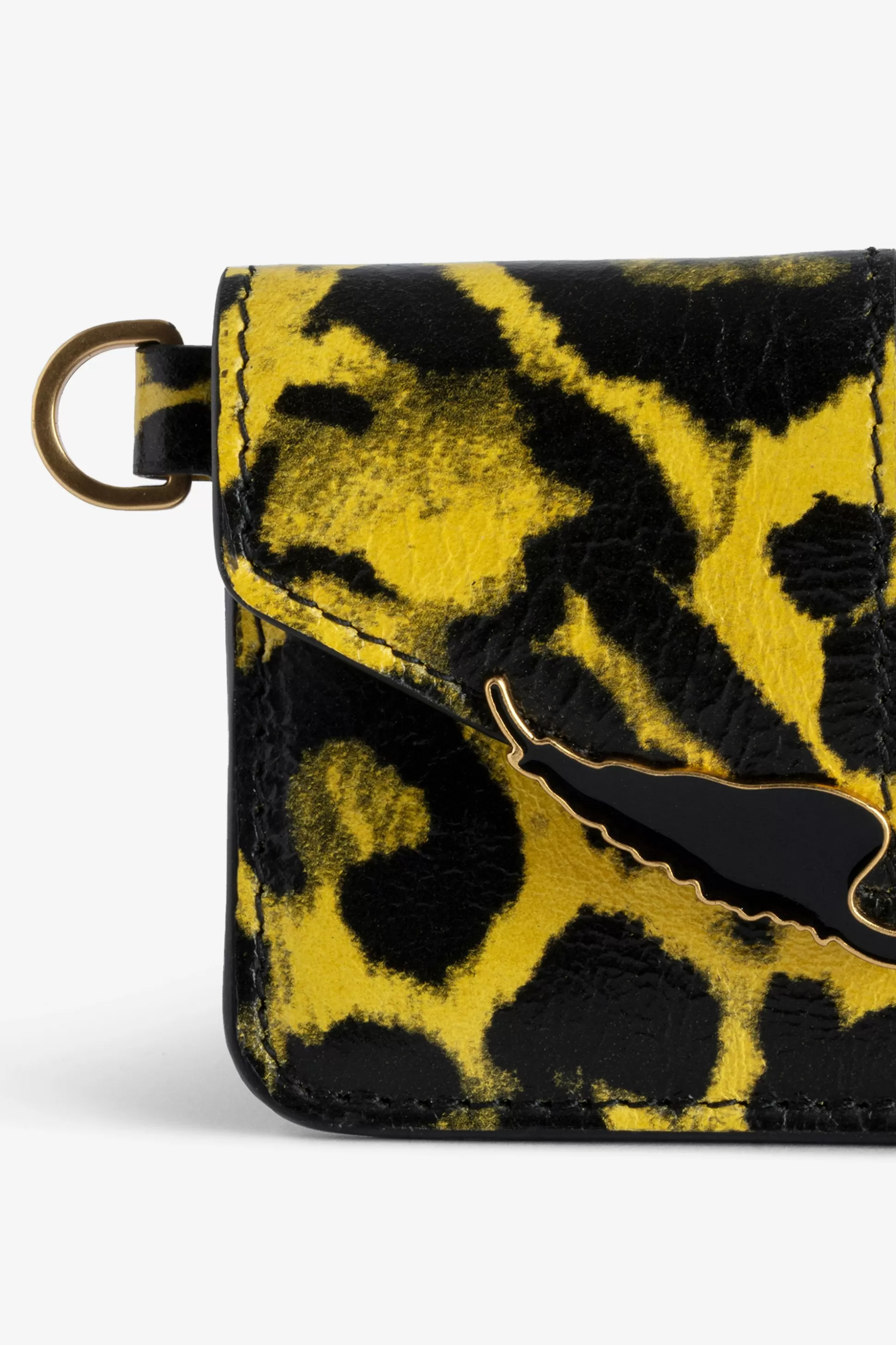 Femmes Zadig & Voltaire Portefeuilles Et Porte-Monnaie^Porte-Carte Leopard Borderline Pass