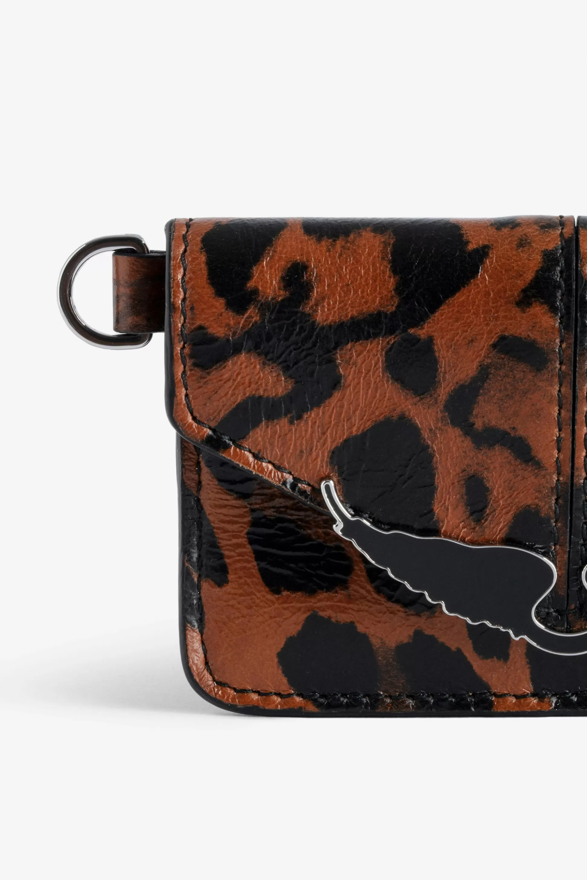 Femmes Zadig & Voltaire Portefeuilles Et Porte-Monnaie^Porte-Carte Leopard Borderline Pass