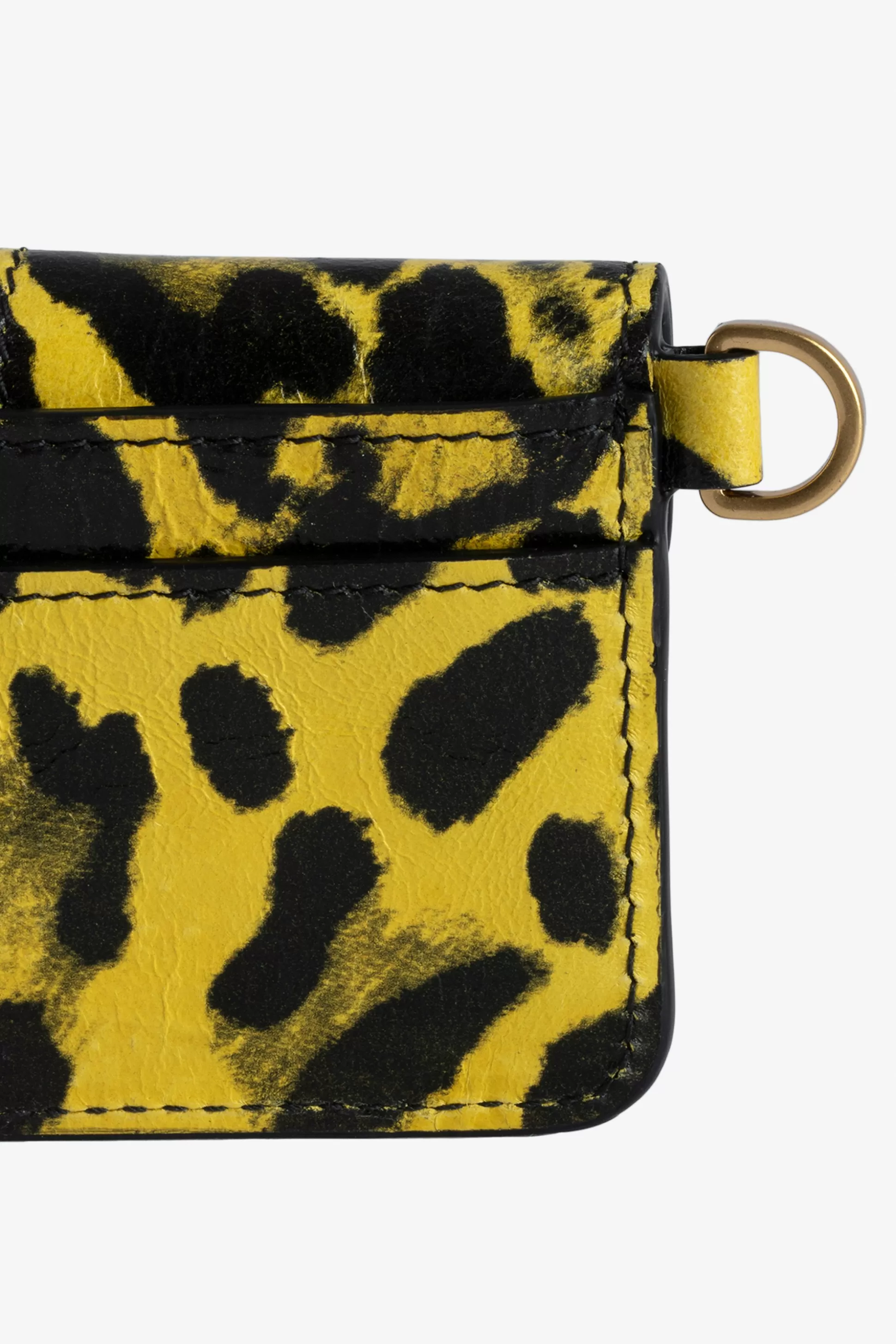 Femmes Zadig & Voltaire Portefeuilles Et Porte-Monnaie^Porte-Carte Leopard Borderline Pass