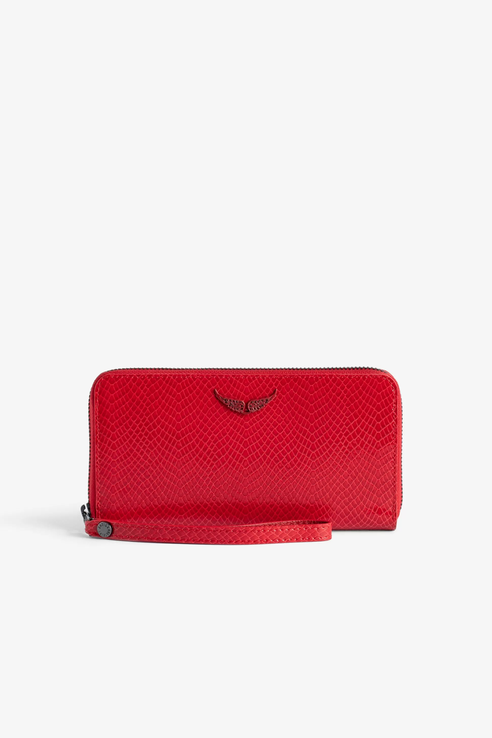Femmes Zadig & Voltaire Portefeuilles Et Porte-Monnaie^Portefeuille Compagnon Glossy Wild Embosse