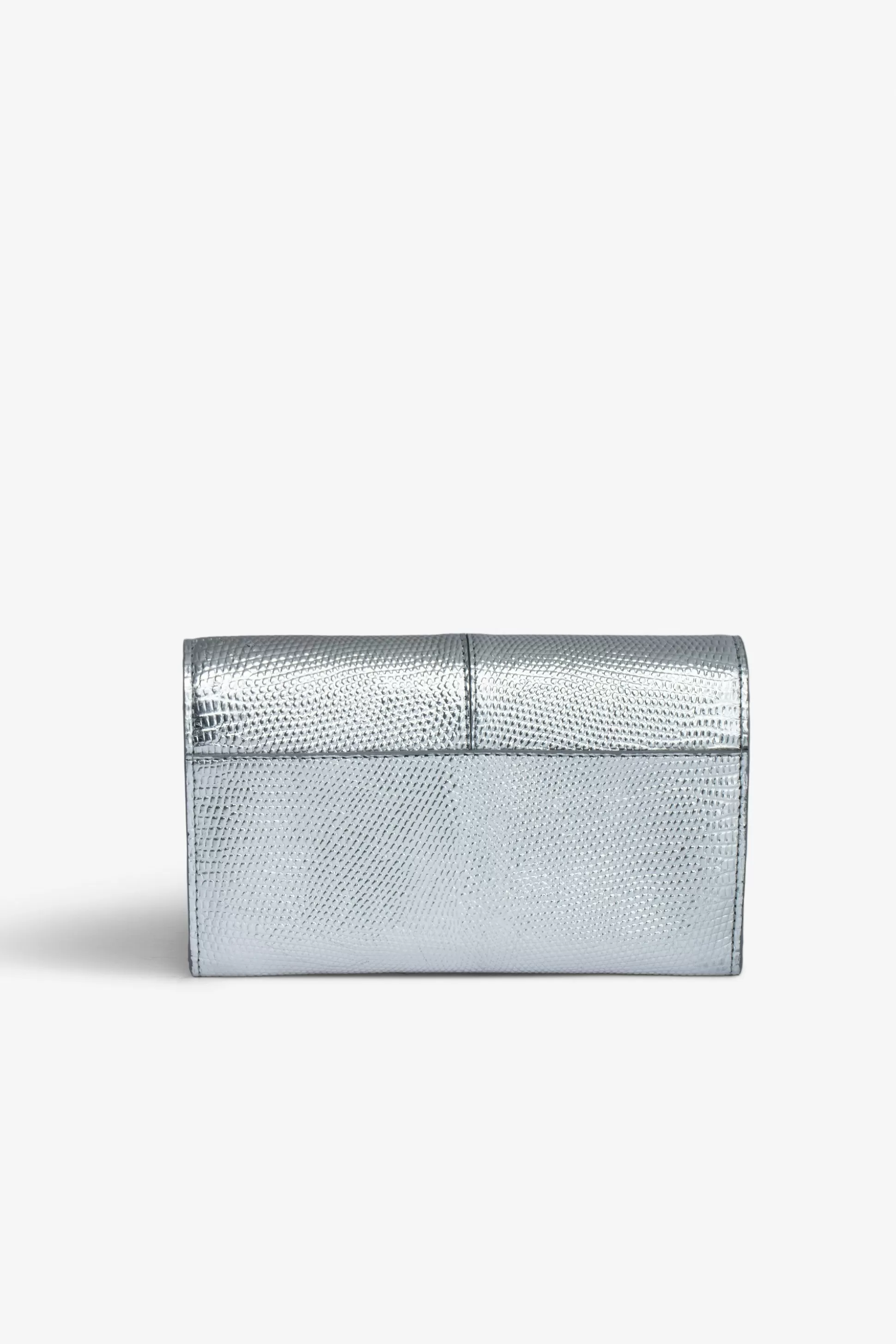 Femmes Zadig & Voltaire Portefeuilles Et Porte-Monnaie^Portefeuille Metallise Gaufre Borderline