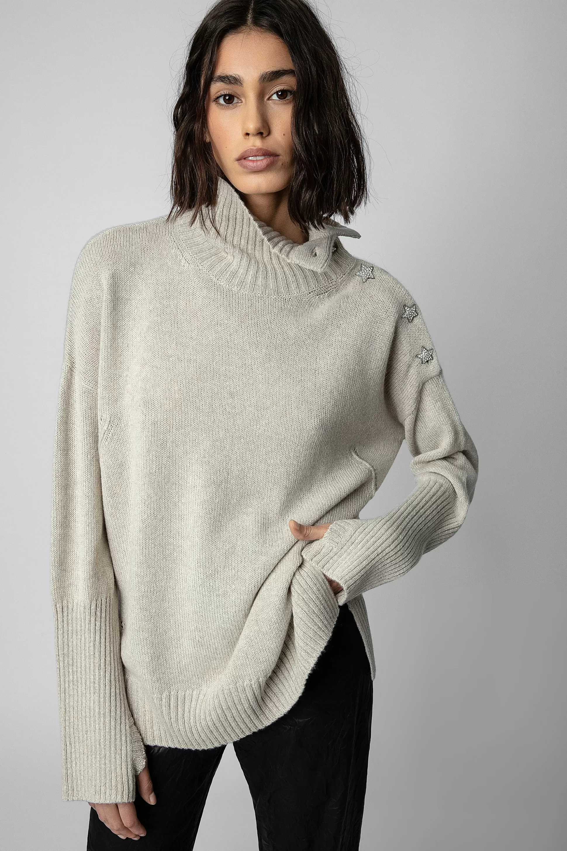 Femmes Zadig & Voltaire Pulls Et Gilets^Pull A Bijoux Alma