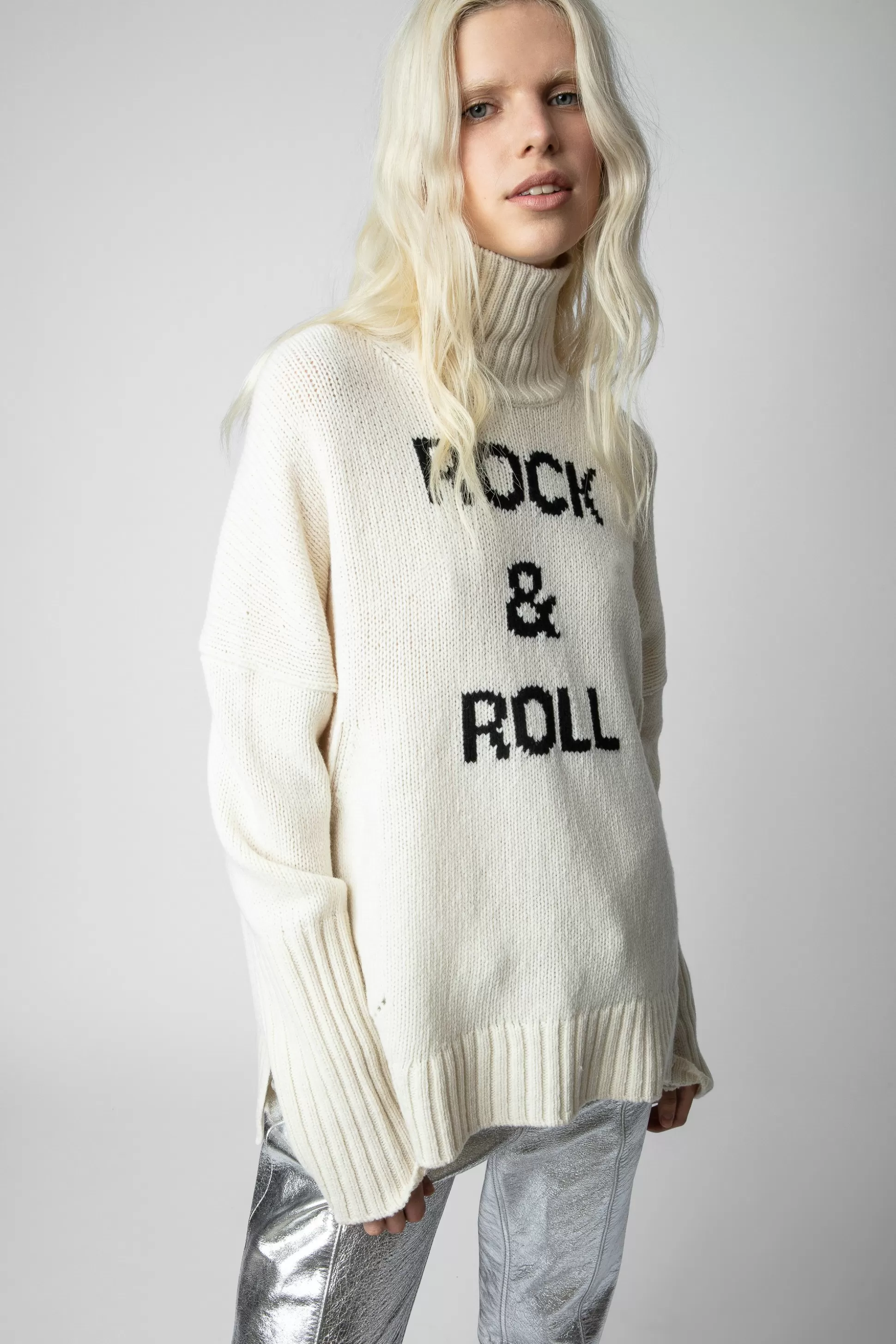 Femmes Zadig & Voltaire Pulls Et Gilets^Pull Alma Rock & Roll