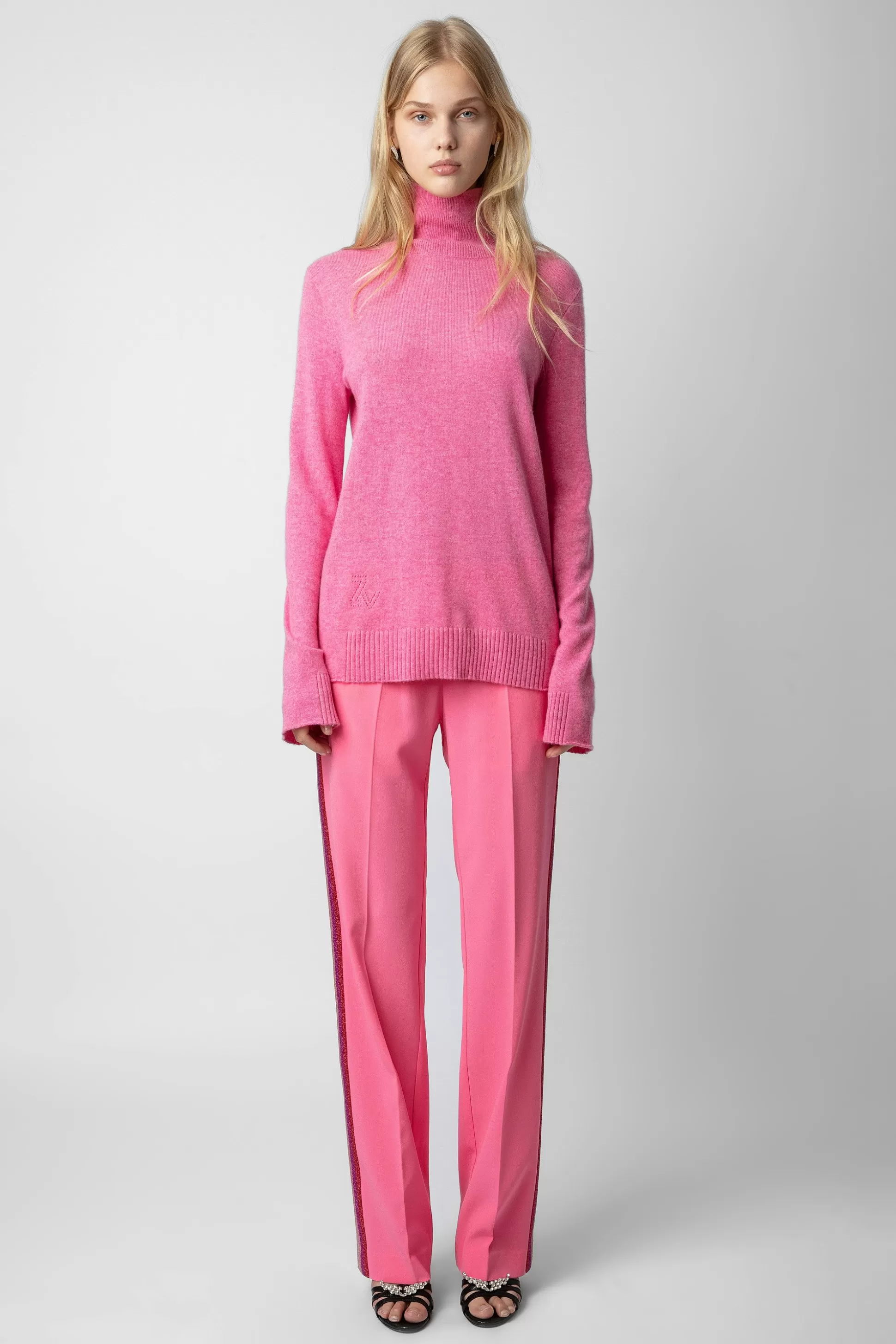 Femmes Zadig & Voltaire Pulls Et Gilets^Pull En Cachemire A Patch Ginny