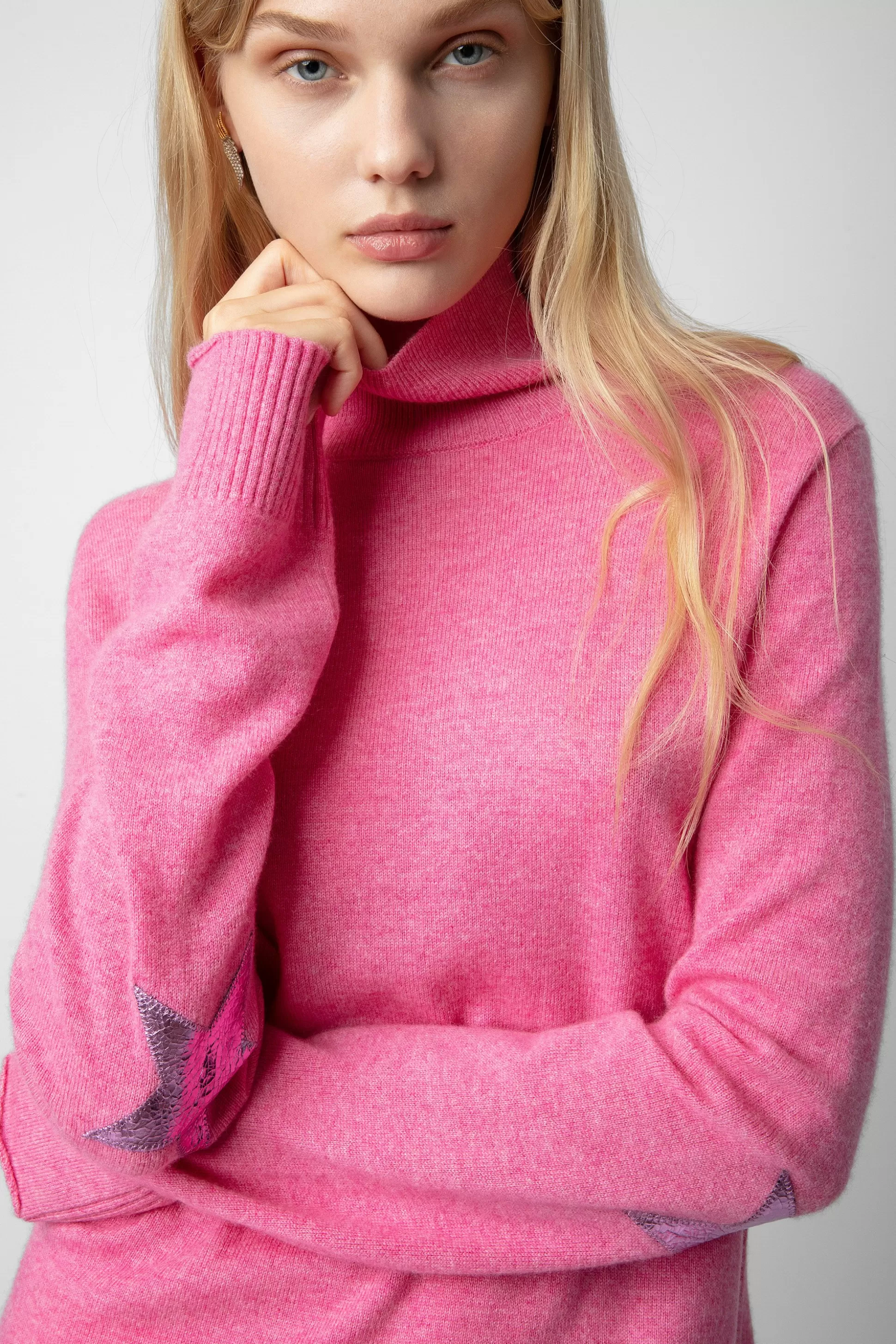 Femmes Zadig & Voltaire Pulls Et Gilets^Pull En Cachemire A Patch Ginny