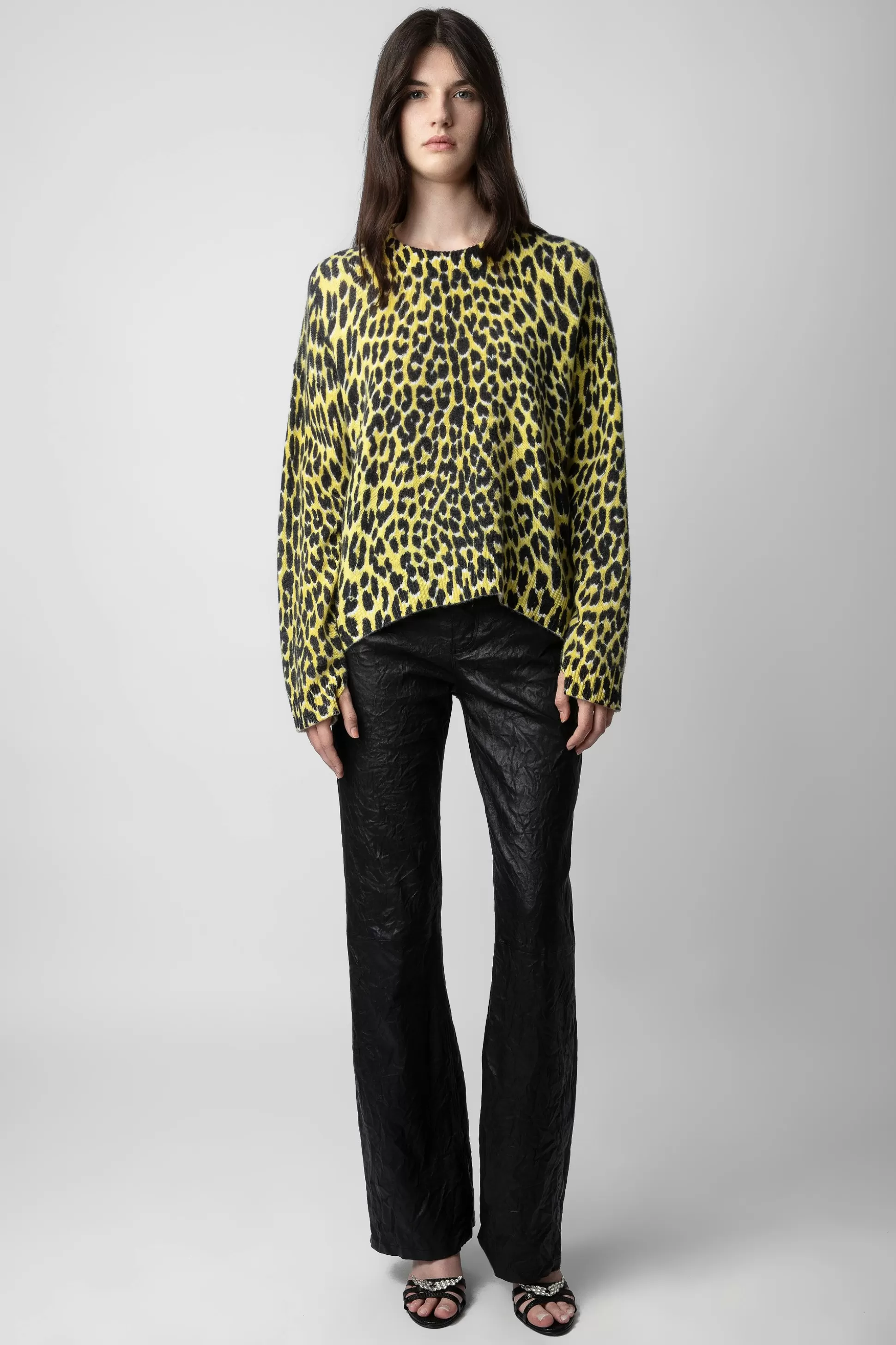 Femmes Zadig & Voltaire Pulls Et Gilets^Pull En Cachemire Leopard Markus