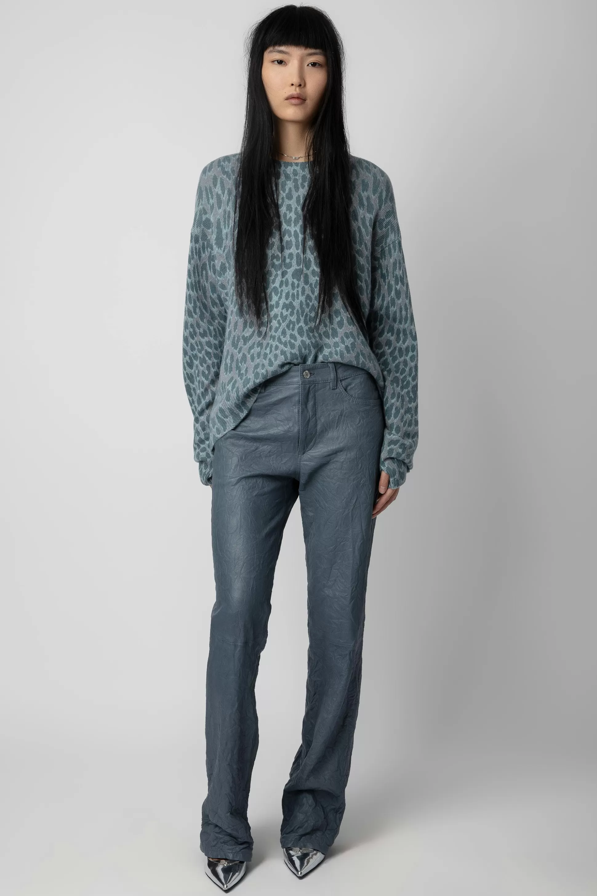 Femmes Zadig & Voltaire Pulls Et Gilets^Pull En Cachemire Leopard Markus