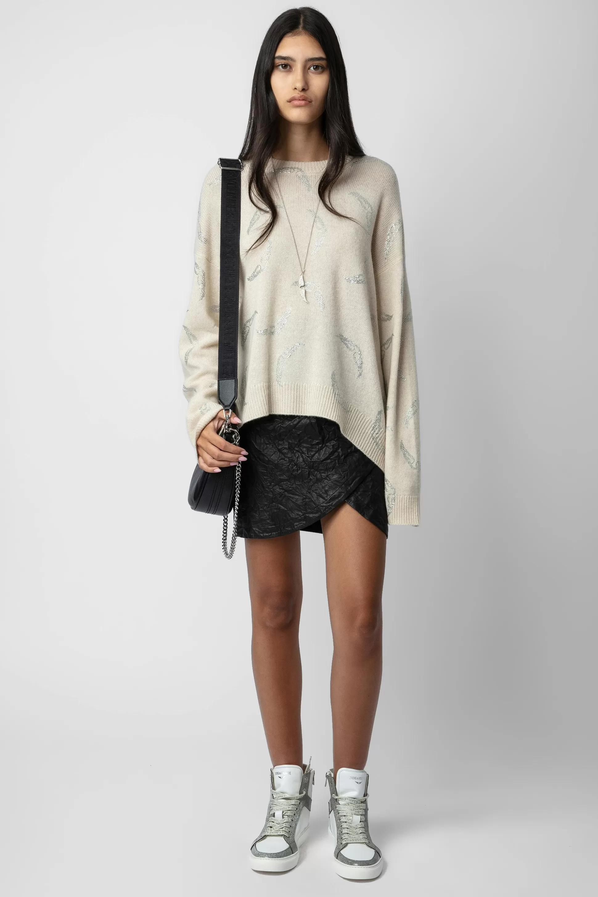Femmes Zadig & Voltaire Pulls Et Gilets^Pull En Cachemire Markus A Strass