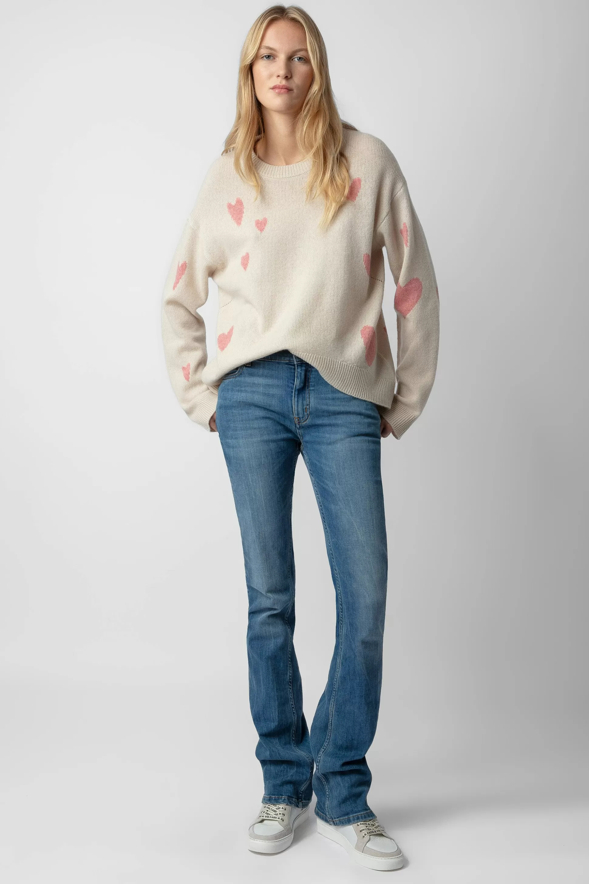 Femmes Zadig & Voltaire Pulls Et Gilets^Pull En Cachemire Markus Heart