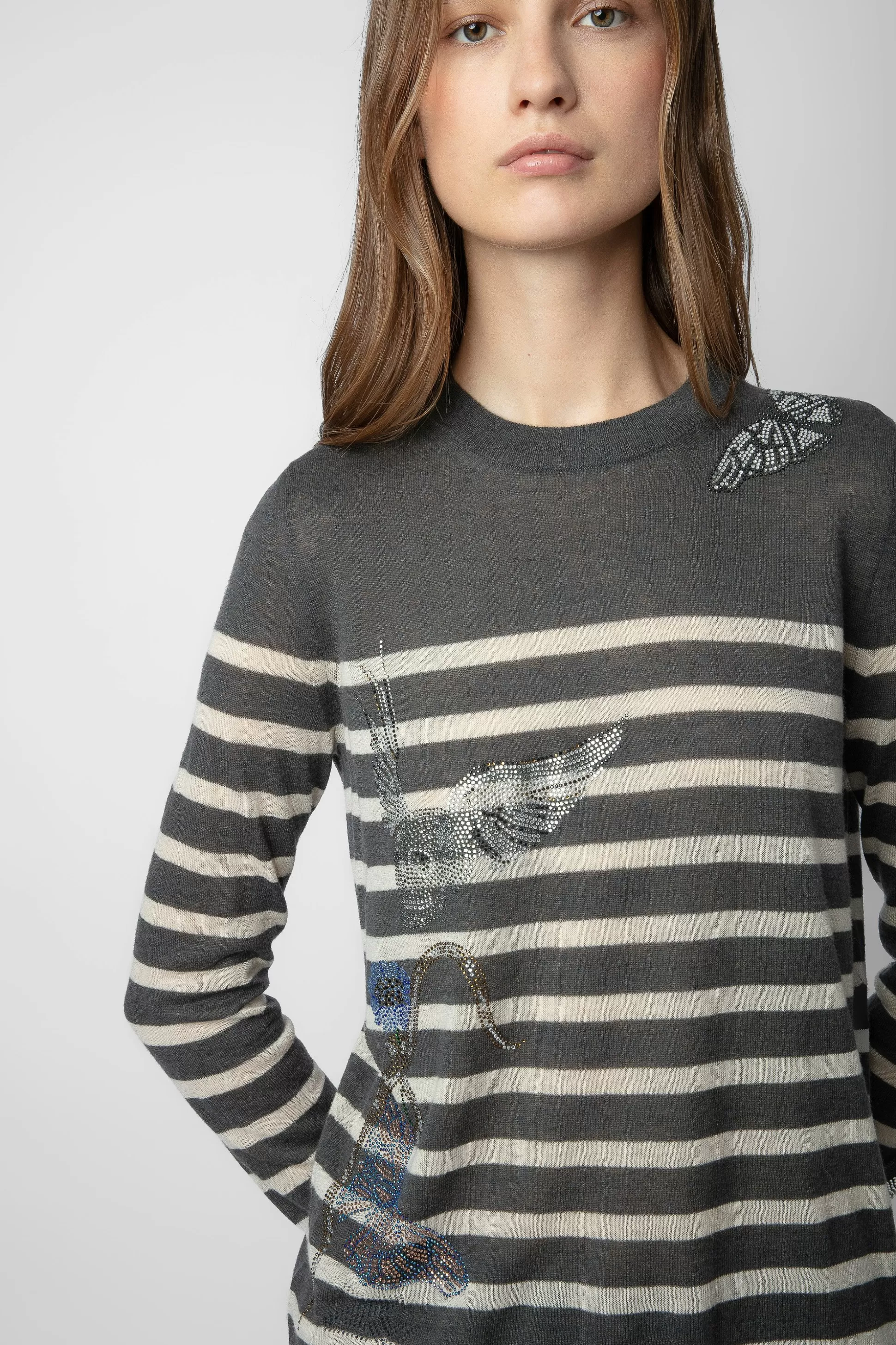 Femmes Zadig & Voltaire Pulls Et Gilets^Pull En Cachemire Source Diamante