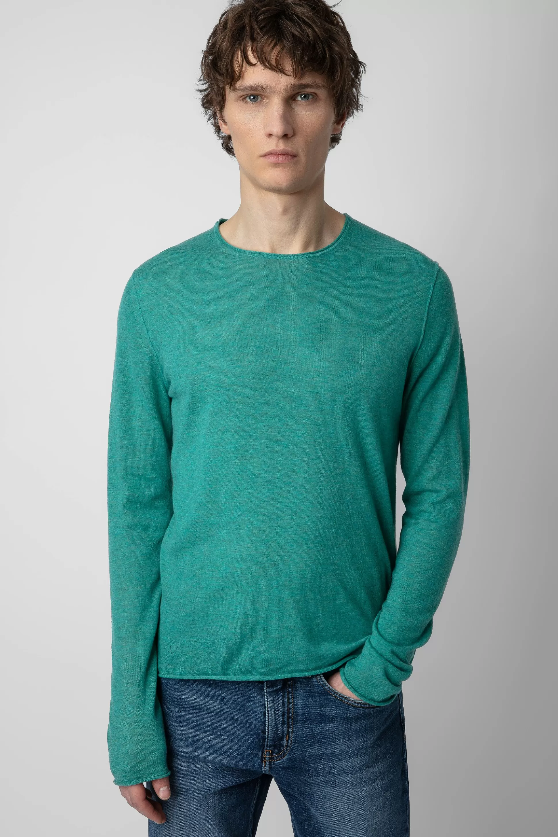 Hommes Zadig & Voltaire Pulls Et Gilets^Pull En Cachemire Teiss