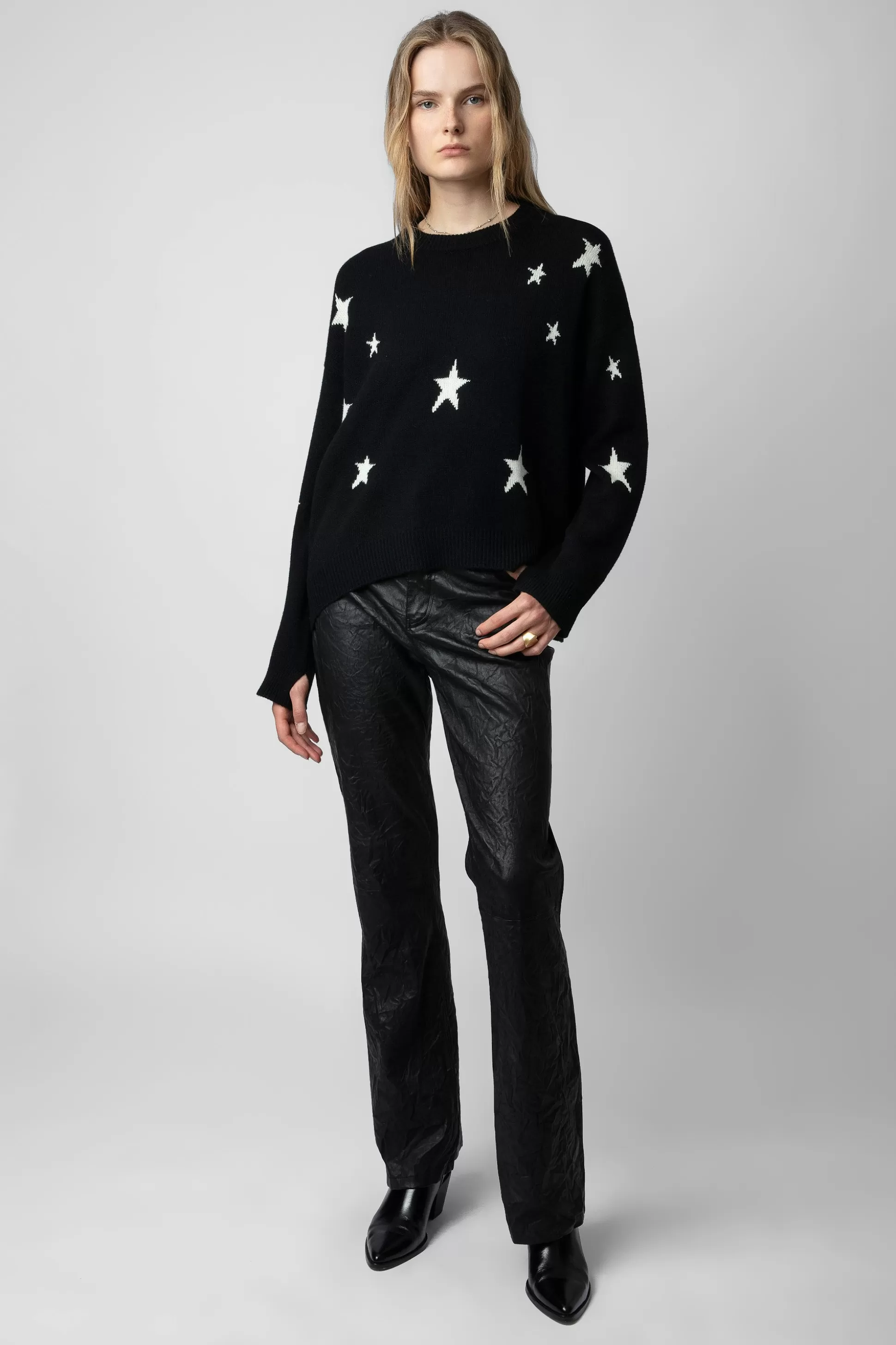 Femmes Zadig & Voltaire Pulls Et Gilets^Pull Etoiles En Cachemire Markus