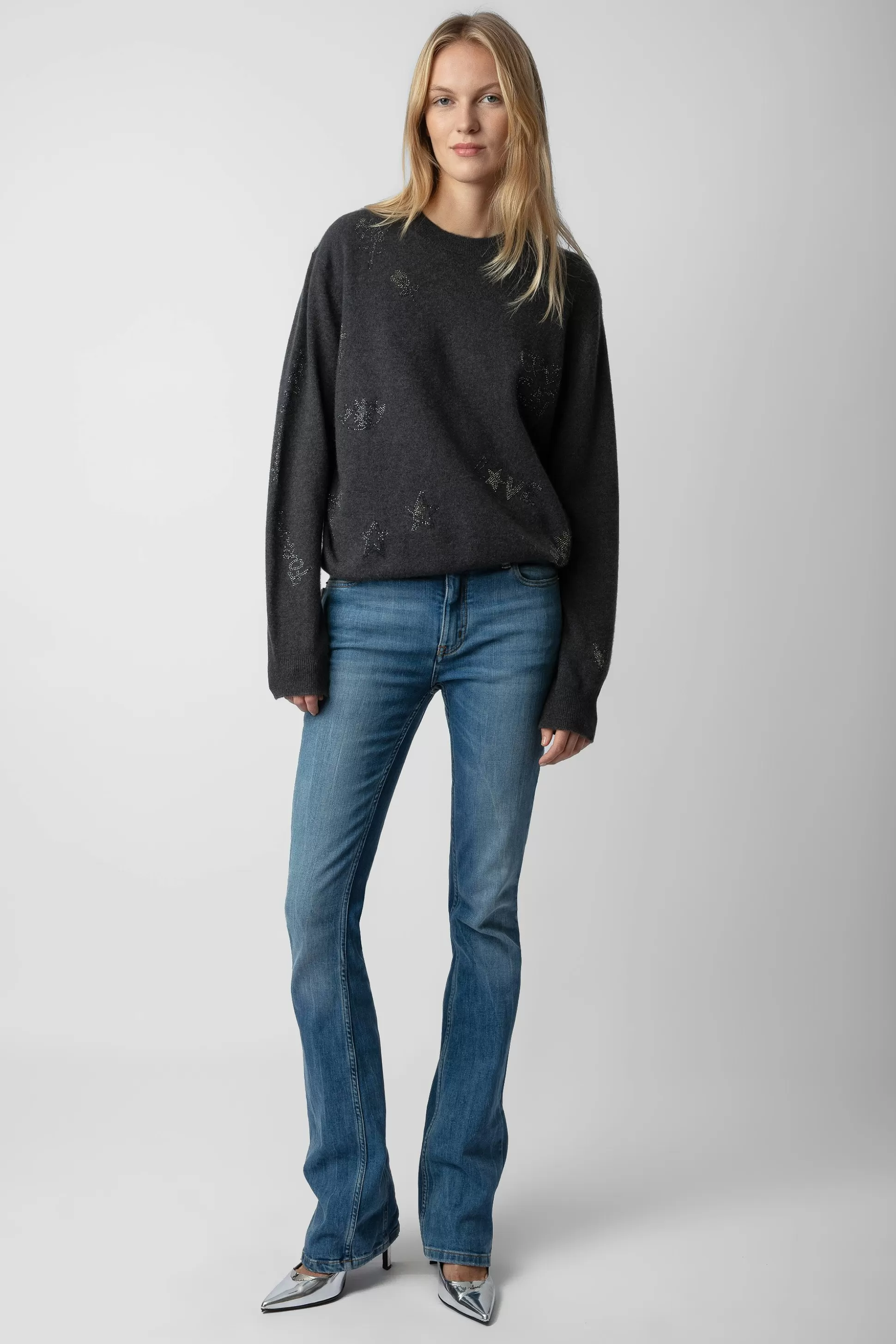 Femmes Zadig & Voltaire Pulls Et Gilets^Pull Pravis En Cachemire A Strass