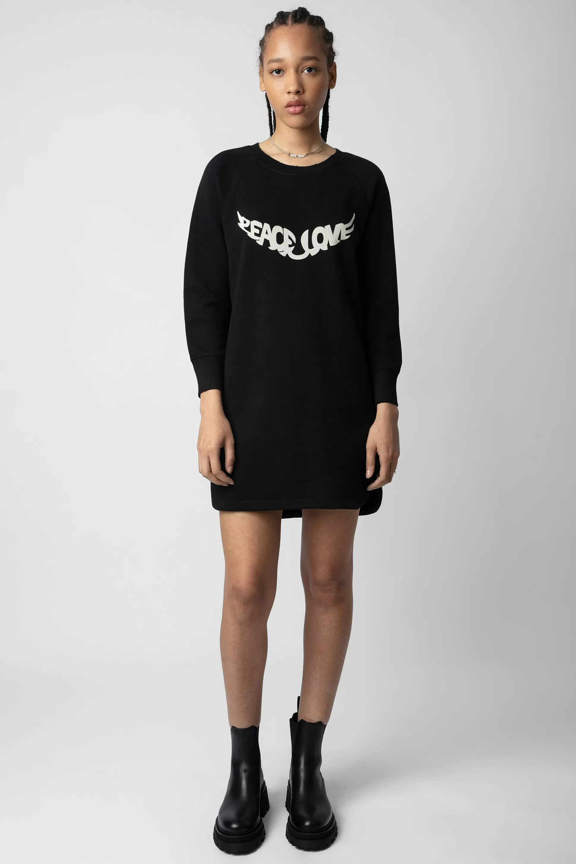 Femmes Zadig & Voltaire Robes Et Jupes^Robe Diaz Paix Et Amour
