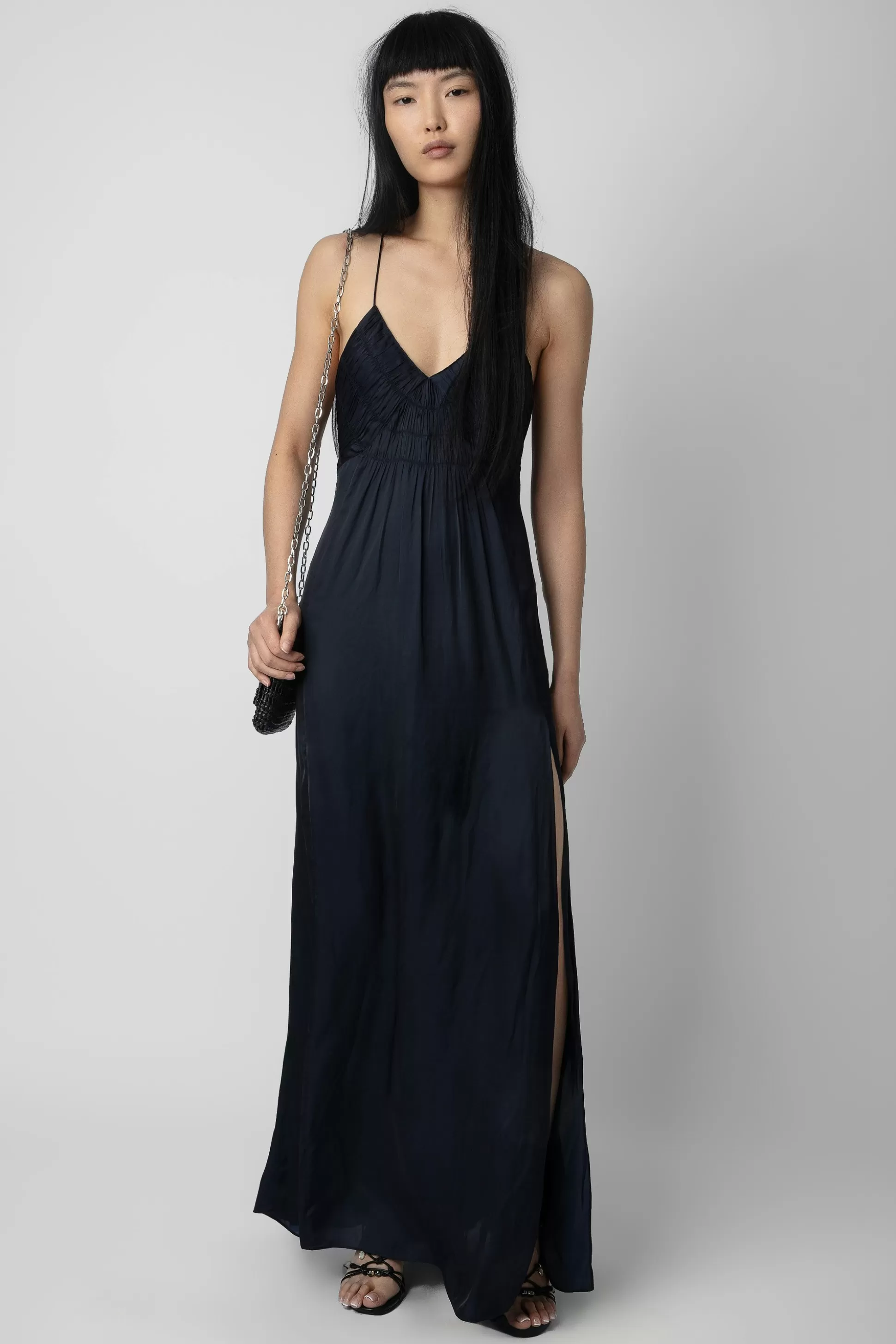 Femmes Zadig & Voltaire Robes Et Jupes^Robe En Satin De Rayonne