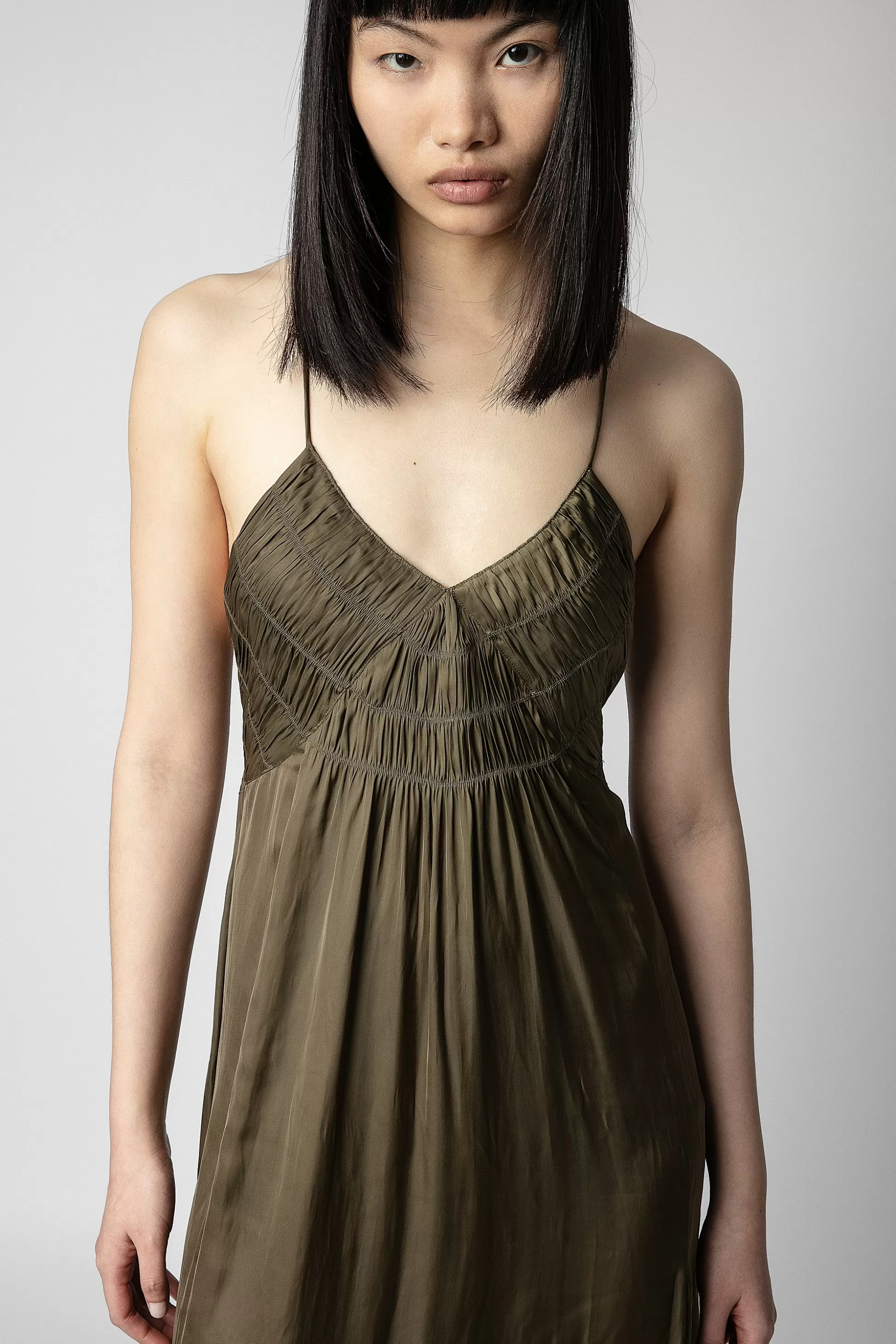 Femmes Zadig & Voltaire Robes Et Jupes^Robe En Satin De Rayonne
