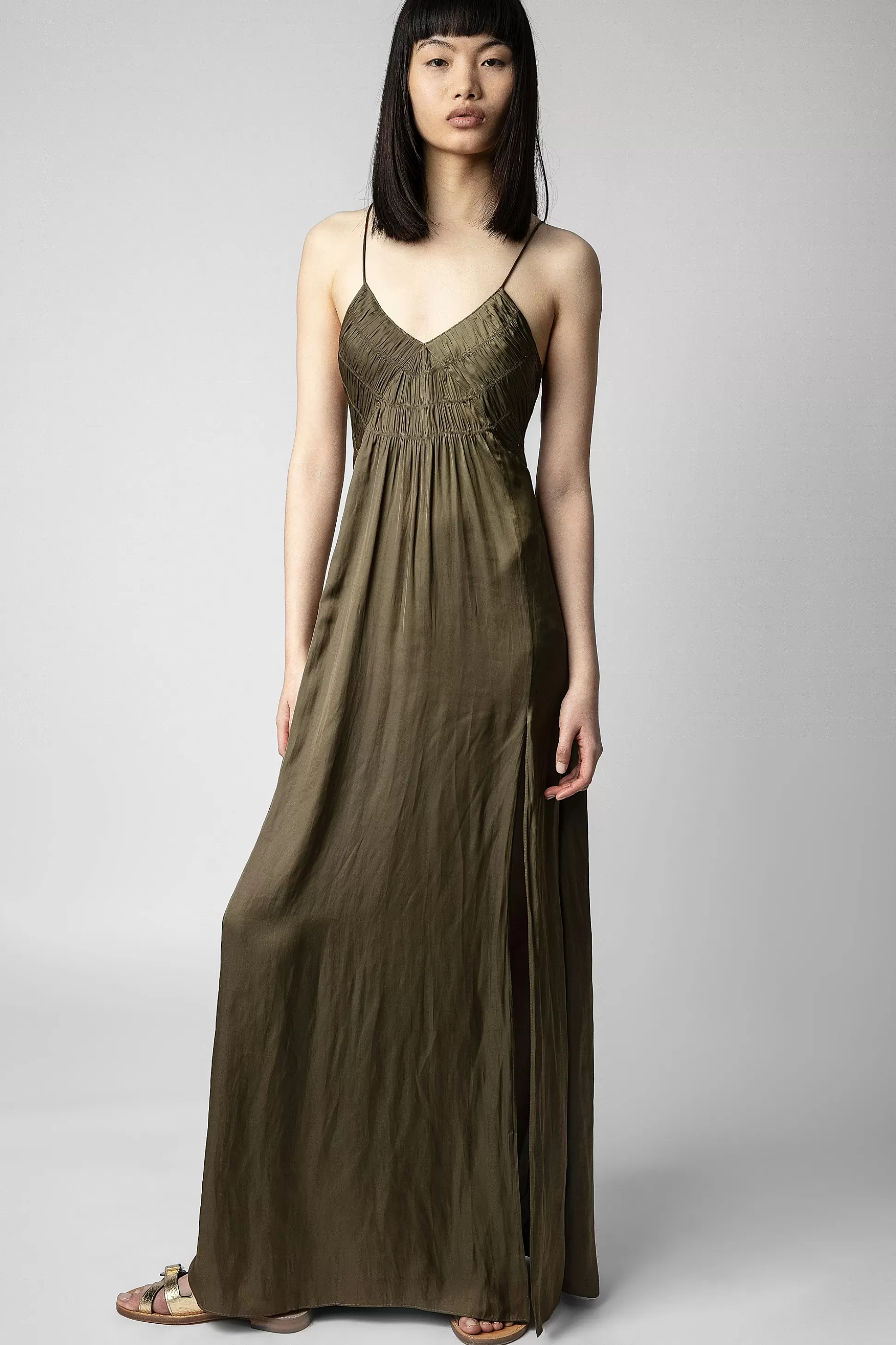 Femmes Zadig & Voltaire Robes Et Jupes^Robe En Satin De Rayonne