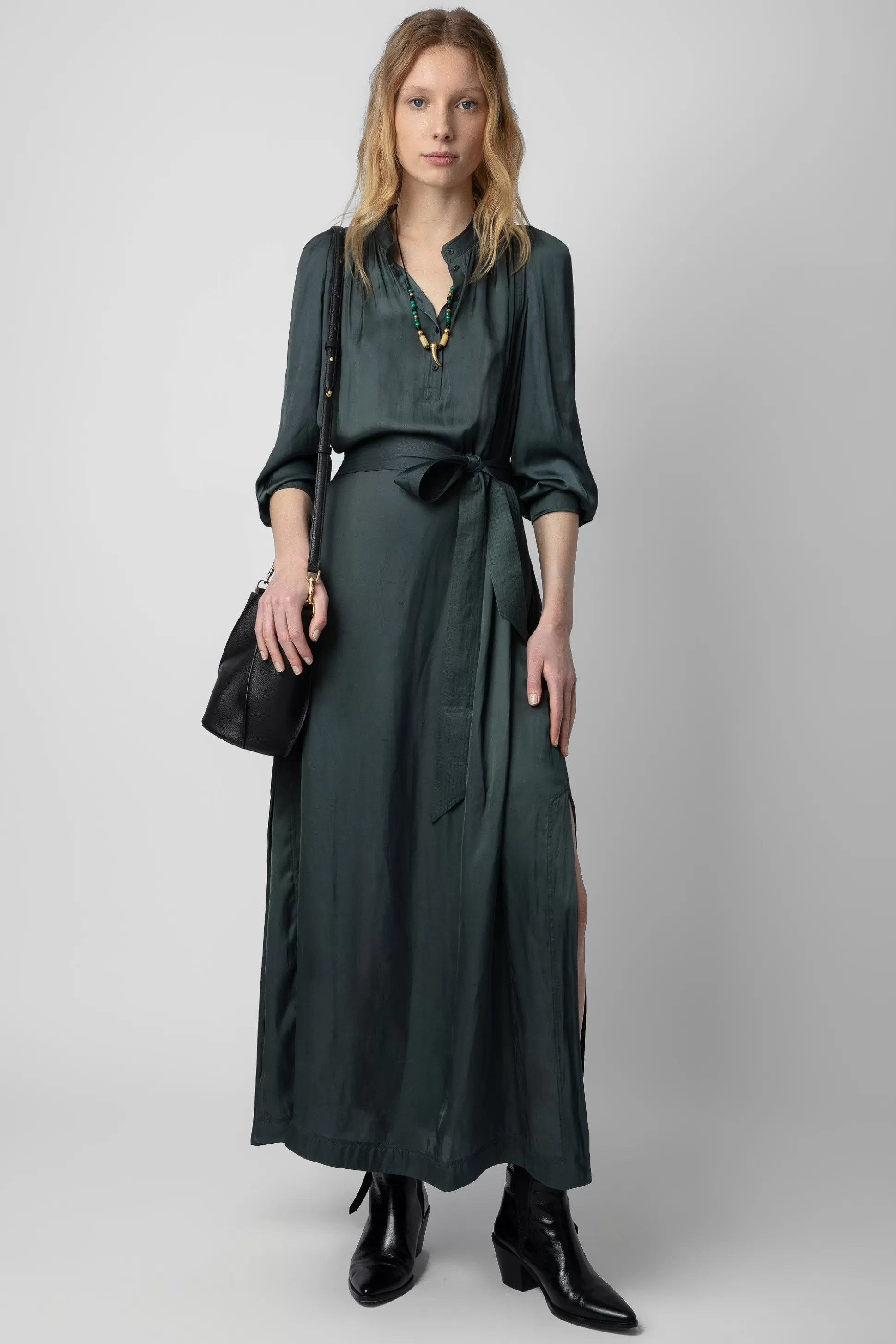 Femmes Zadig & Voltaire Robes Et Jupes^Robe En Satin Ritchil