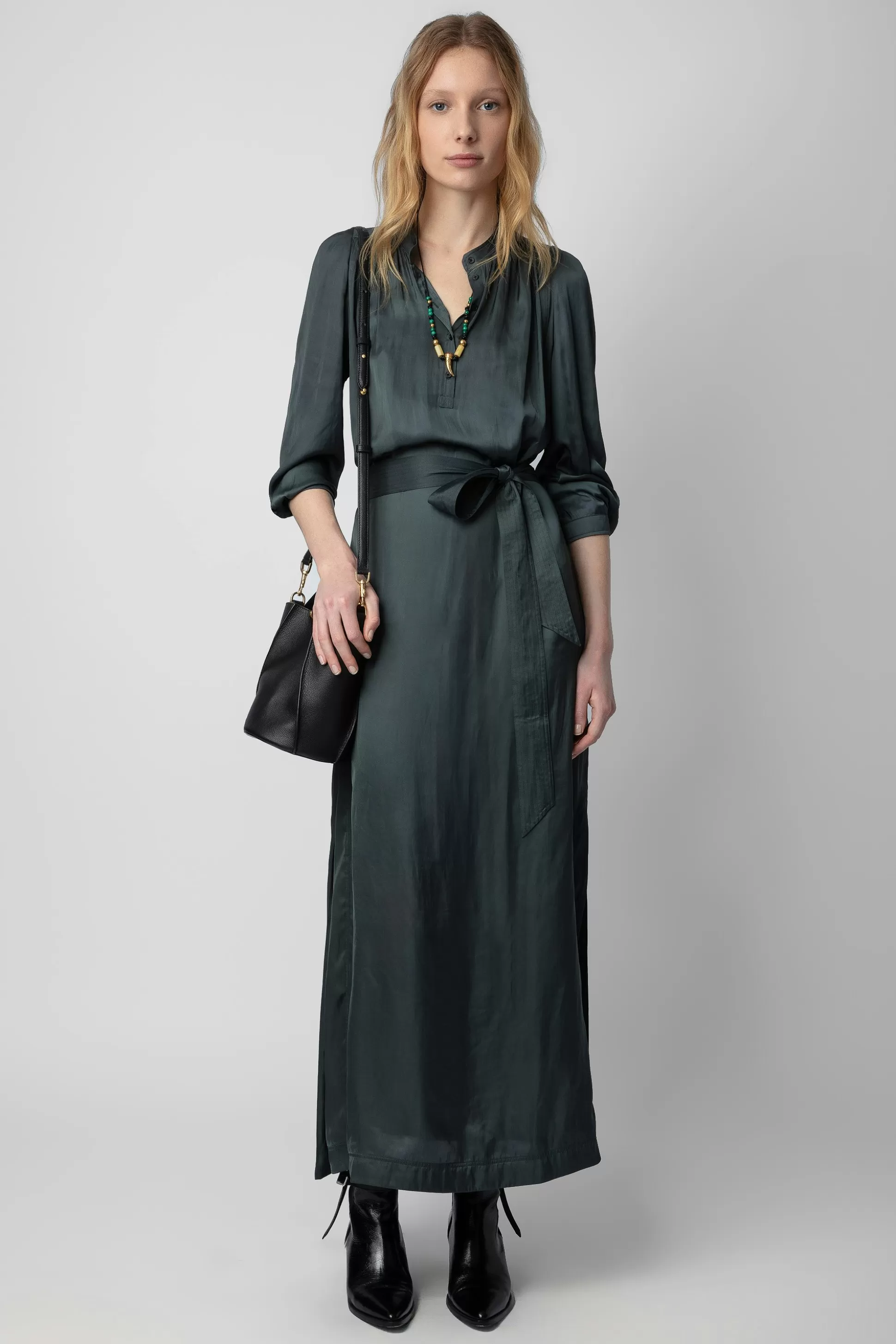Femmes Zadig & Voltaire Robes Et Jupes^Robe En Satin Ritchil