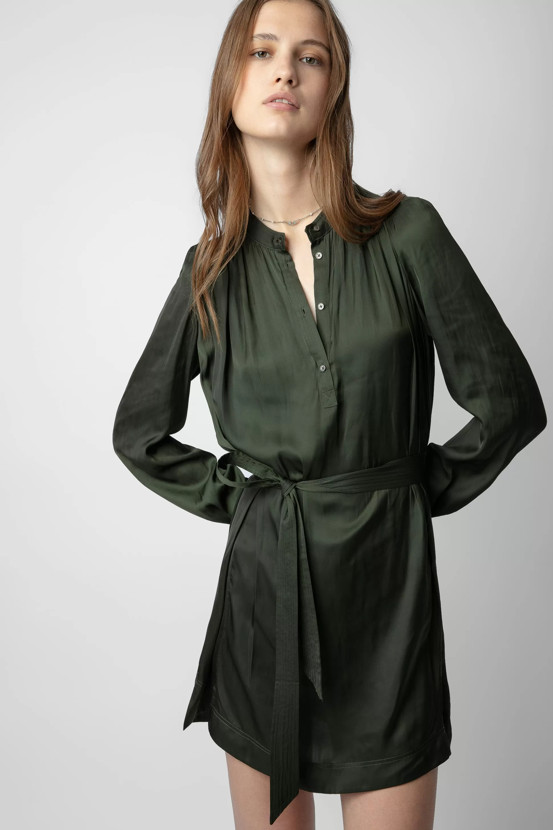 Femmes Zadig & Voltaire Robes Et Jupes^Robe En Satin Ritchin