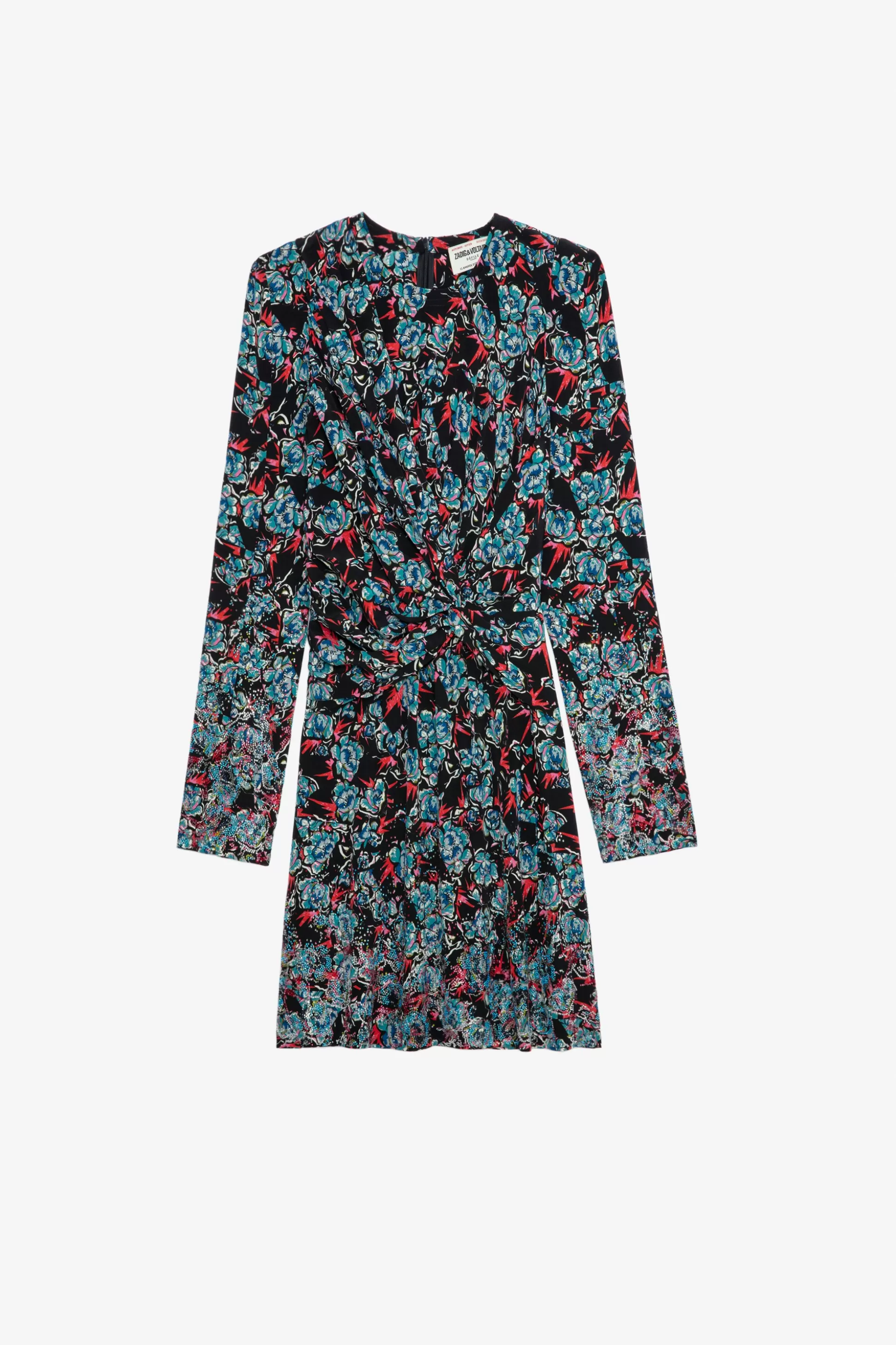 Femmes Zadig & Voltaire Robes Et Jupes^Robe En Soie A Strass Radar Thunder
