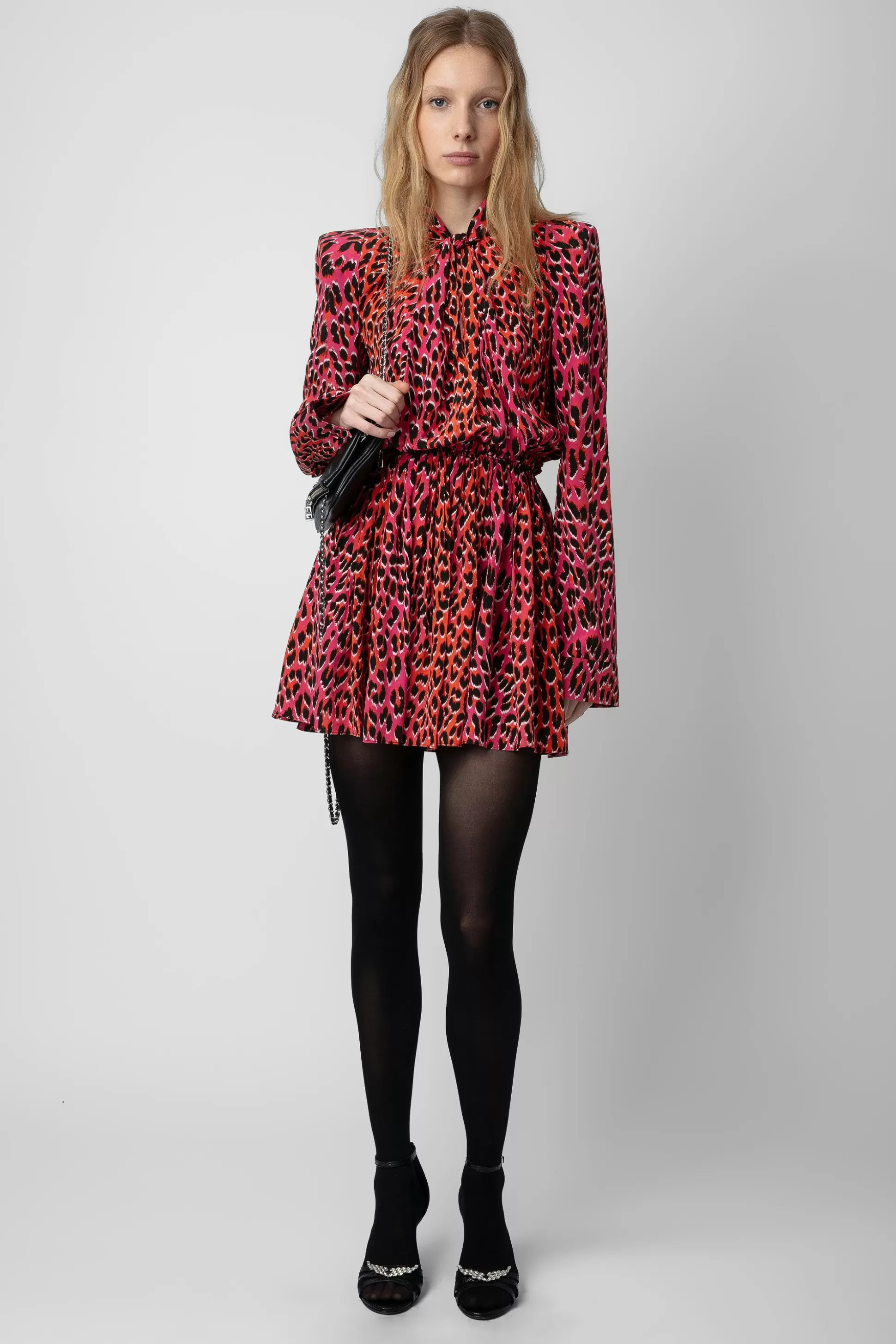 Femmes Zadig & Voltaire Robes Et Jupes^Robe En Soie Leopard Ryde