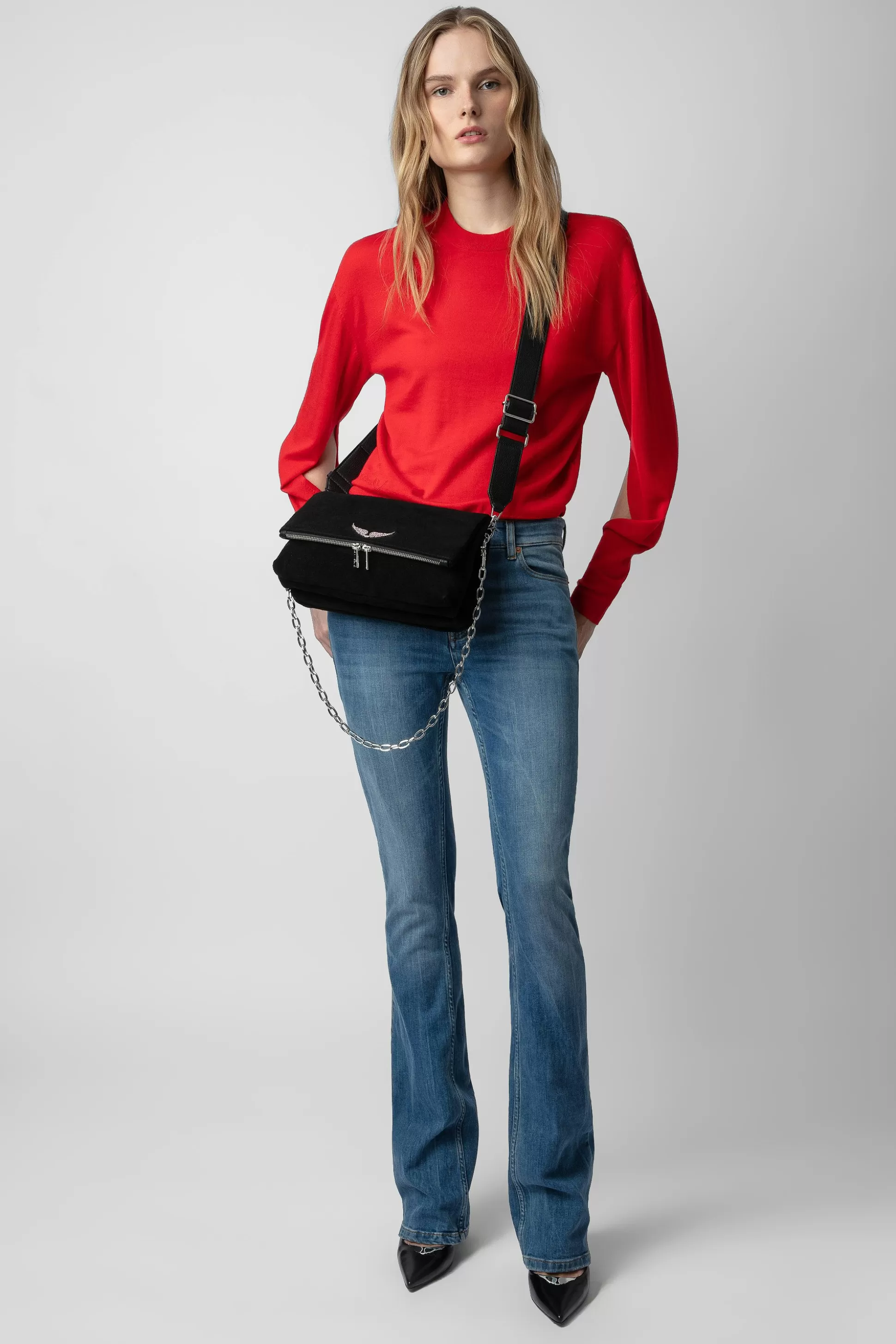 Femmes Zadig & Voltaire Sacs A Bandoulière^Sac En Daim Rocky