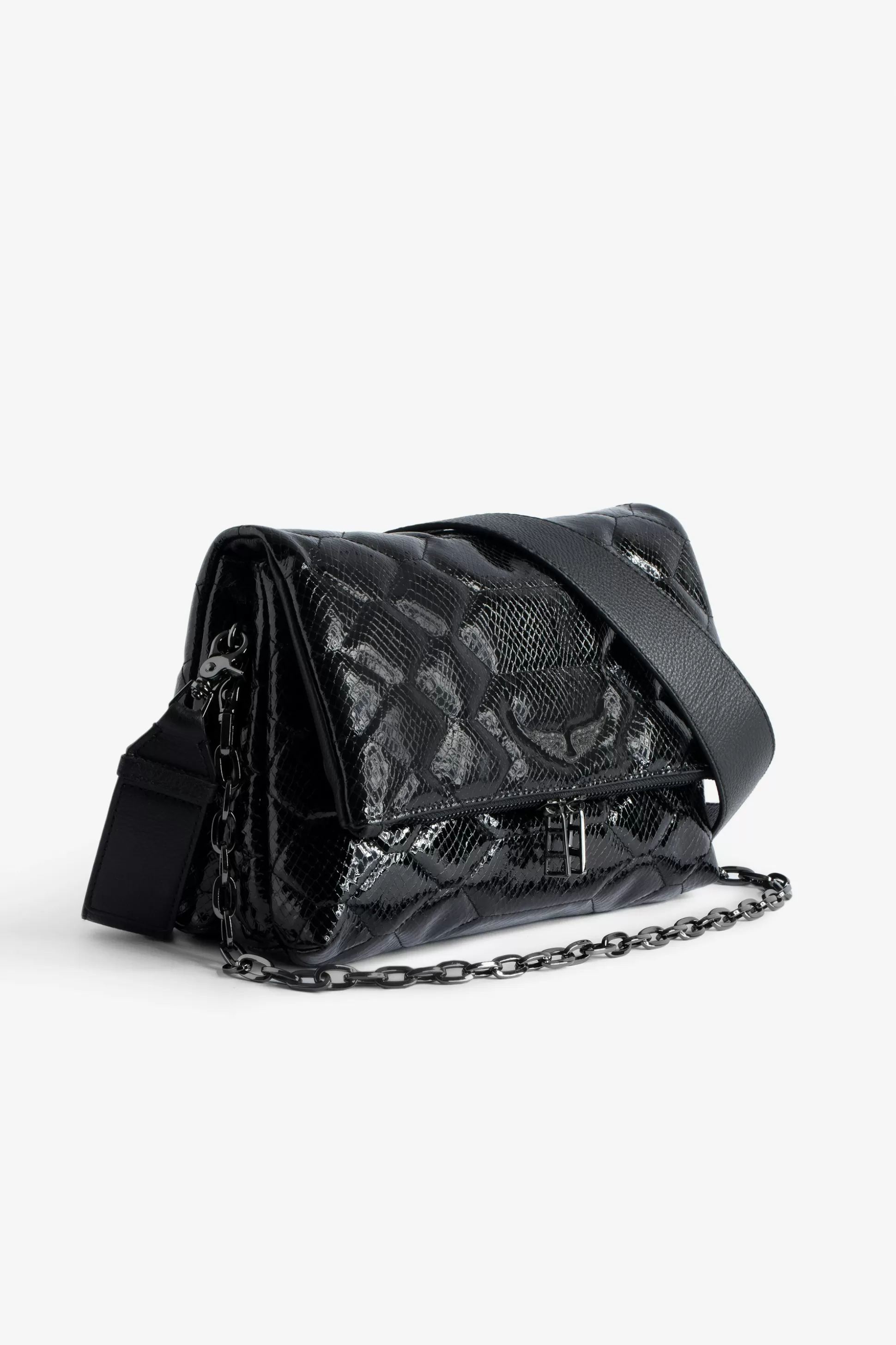 Femmes Zadig & Voltaire Sacs A Bandoulière^Sac Matelasse Rocky Glossy Wild