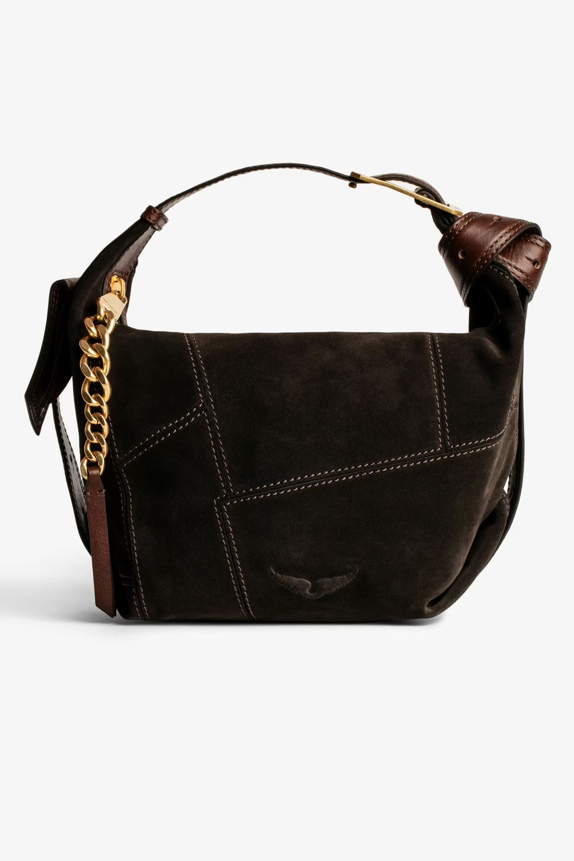 Femmes Zadig & Voltaire Sacs À Main^Sac Patchwork En Daim Le Cecilia