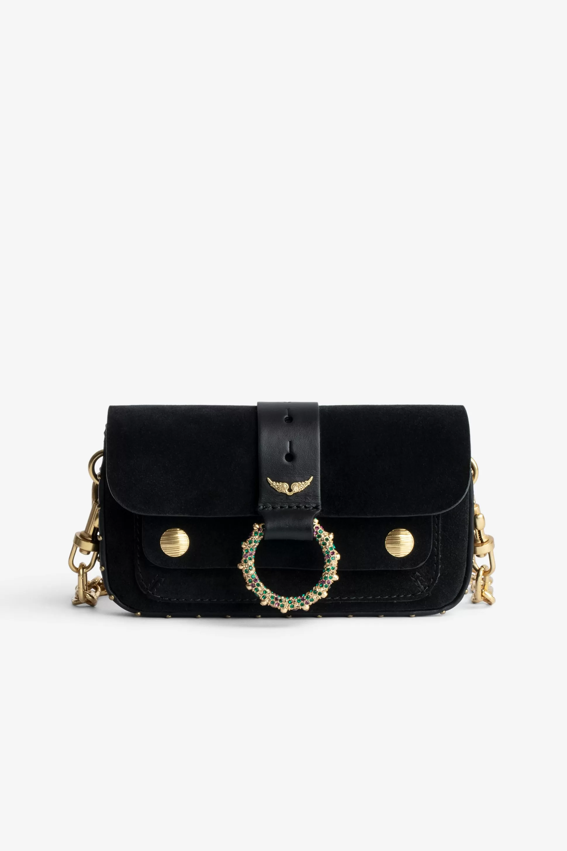 Femmes Zadig & Voltaire Mini-Sacs^Sac Portefeuille En Daim Kate