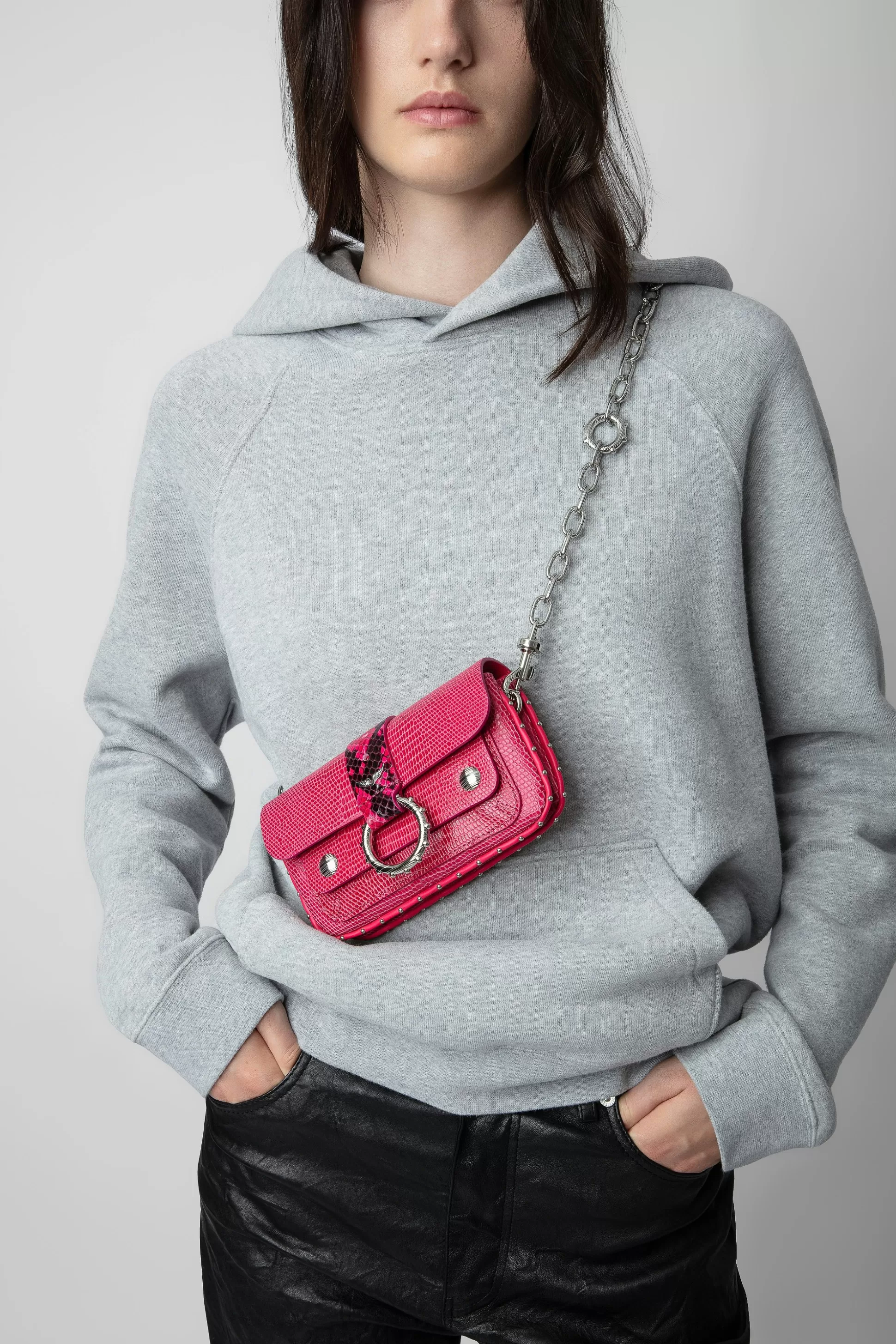 Femmes Zadig & Voltaire Sweat-Shirts^Sweat A Capuche A Imprime Photo Georgy Diamante