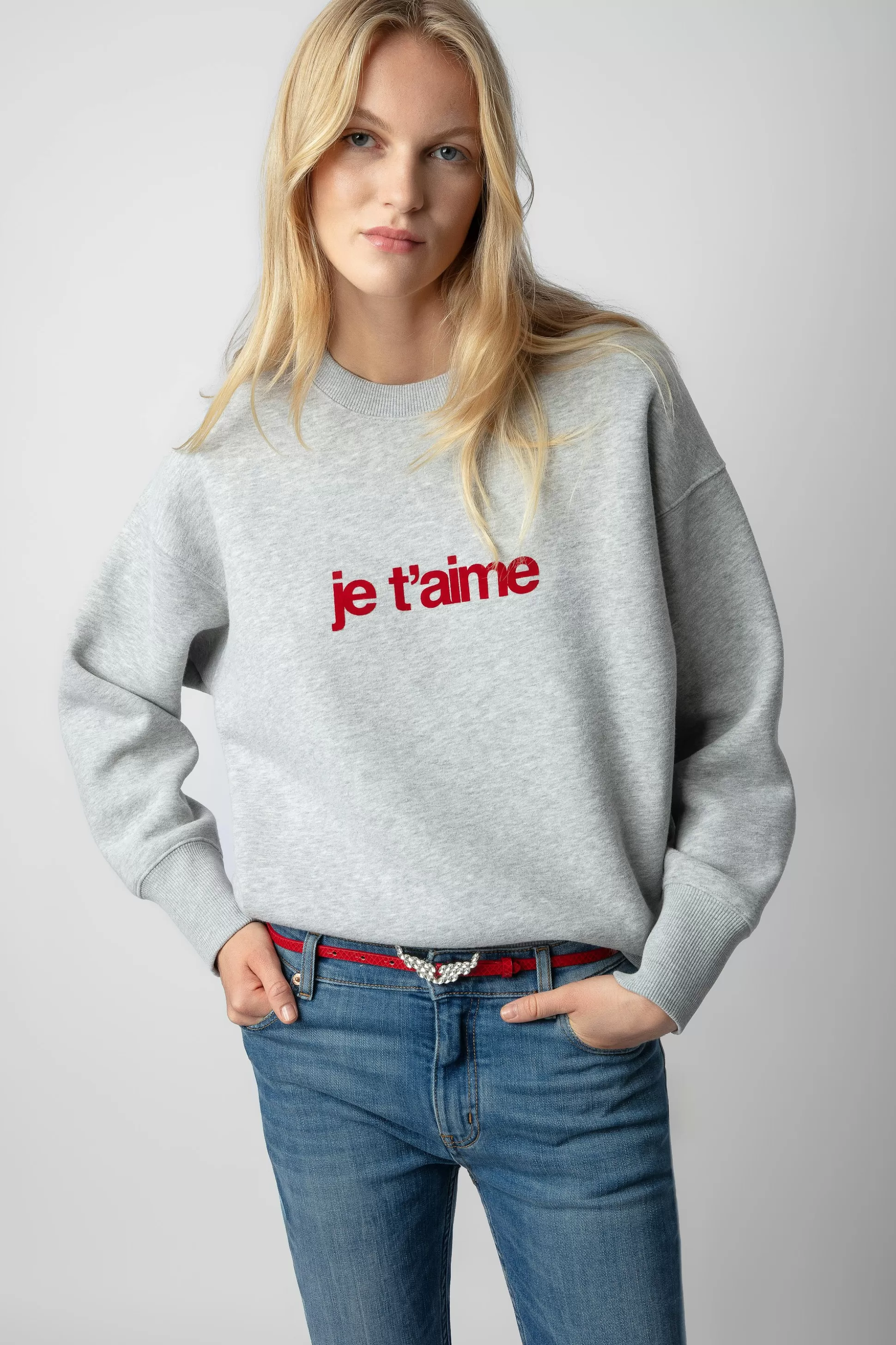Femmes Zadig & Voltaire Sweat-Shirts^Sweat Oscar Je T'Aime