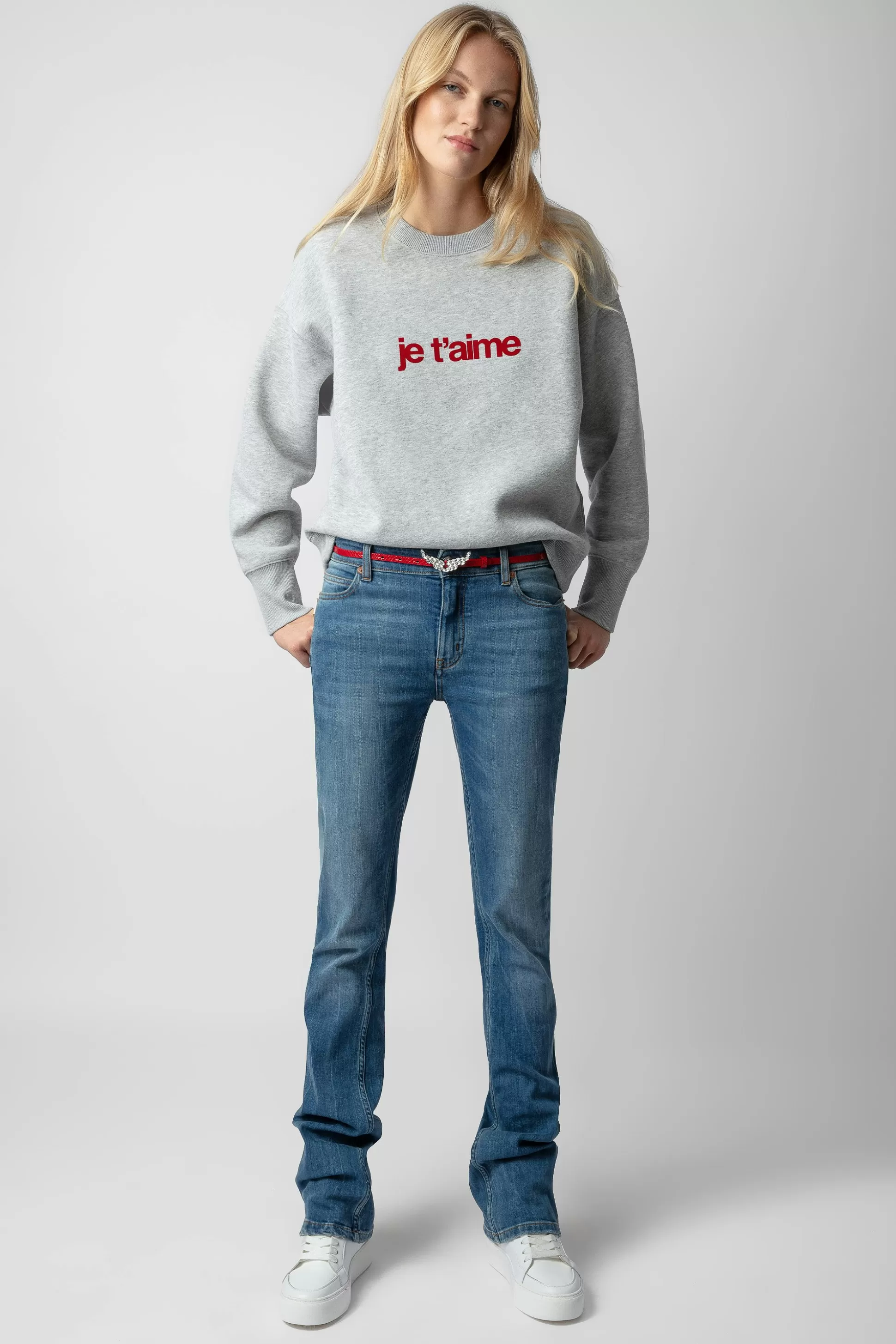 Femmes Zadig & Voltaire Sweat-Shirts^Sweat Oscar Je T'Aime