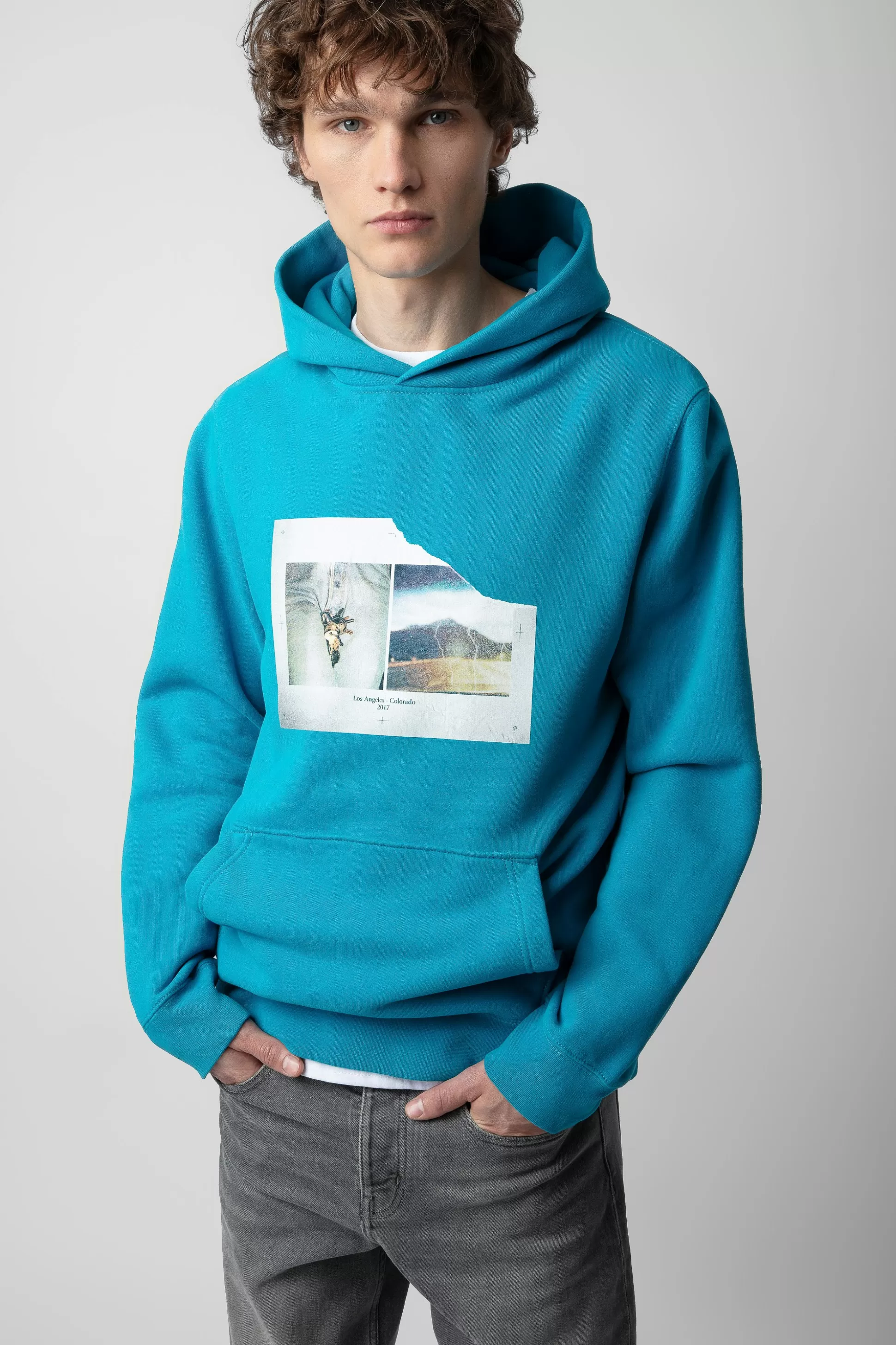 Hommes Zadig & Voltaire Sweat-Shirts^Sweat-Shirt A Imprime Photo Sanchi