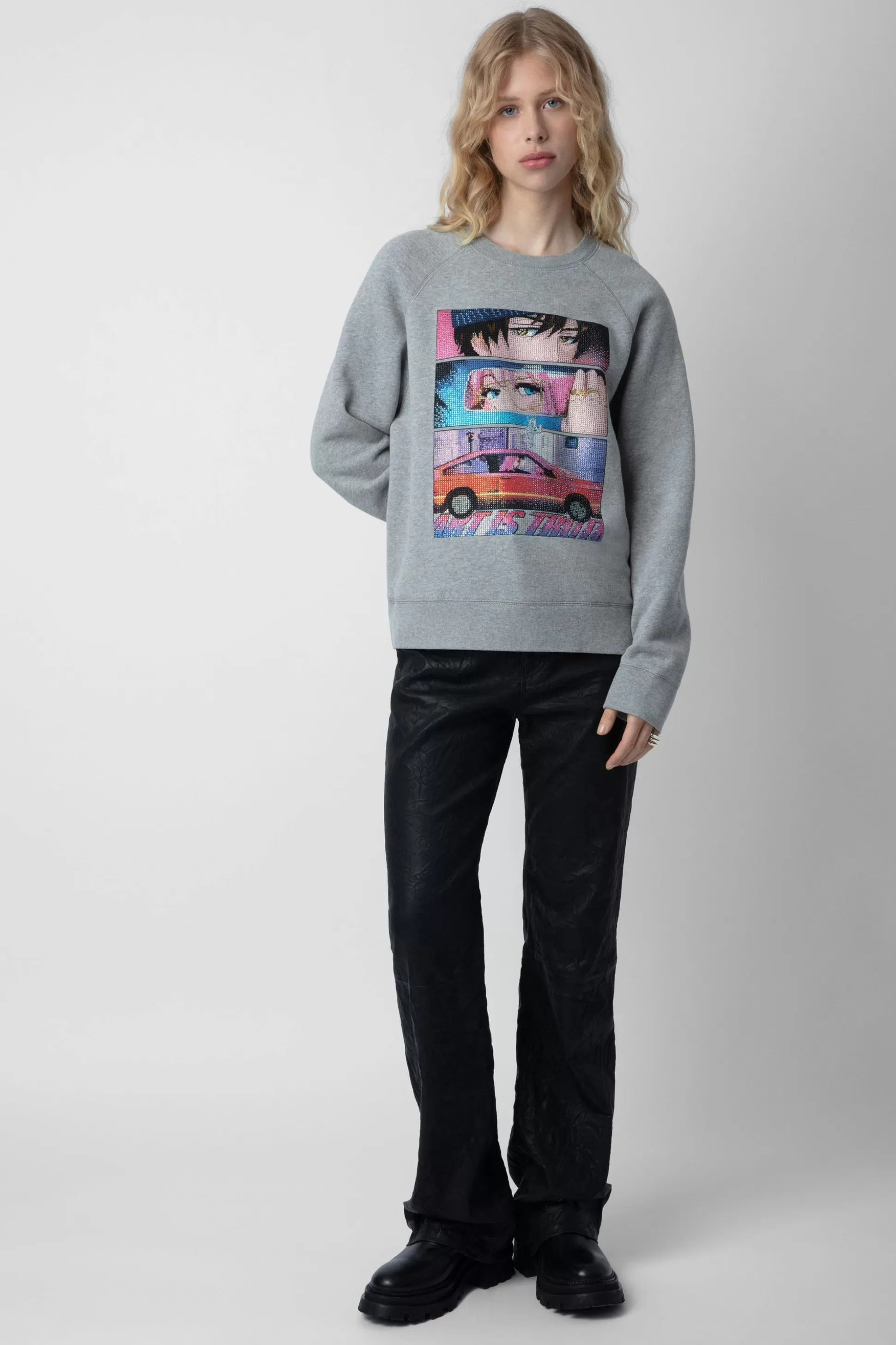 Femmes Zadig & Voltaire Sweat-Shirts^Sweat-Shirt Haute Lune