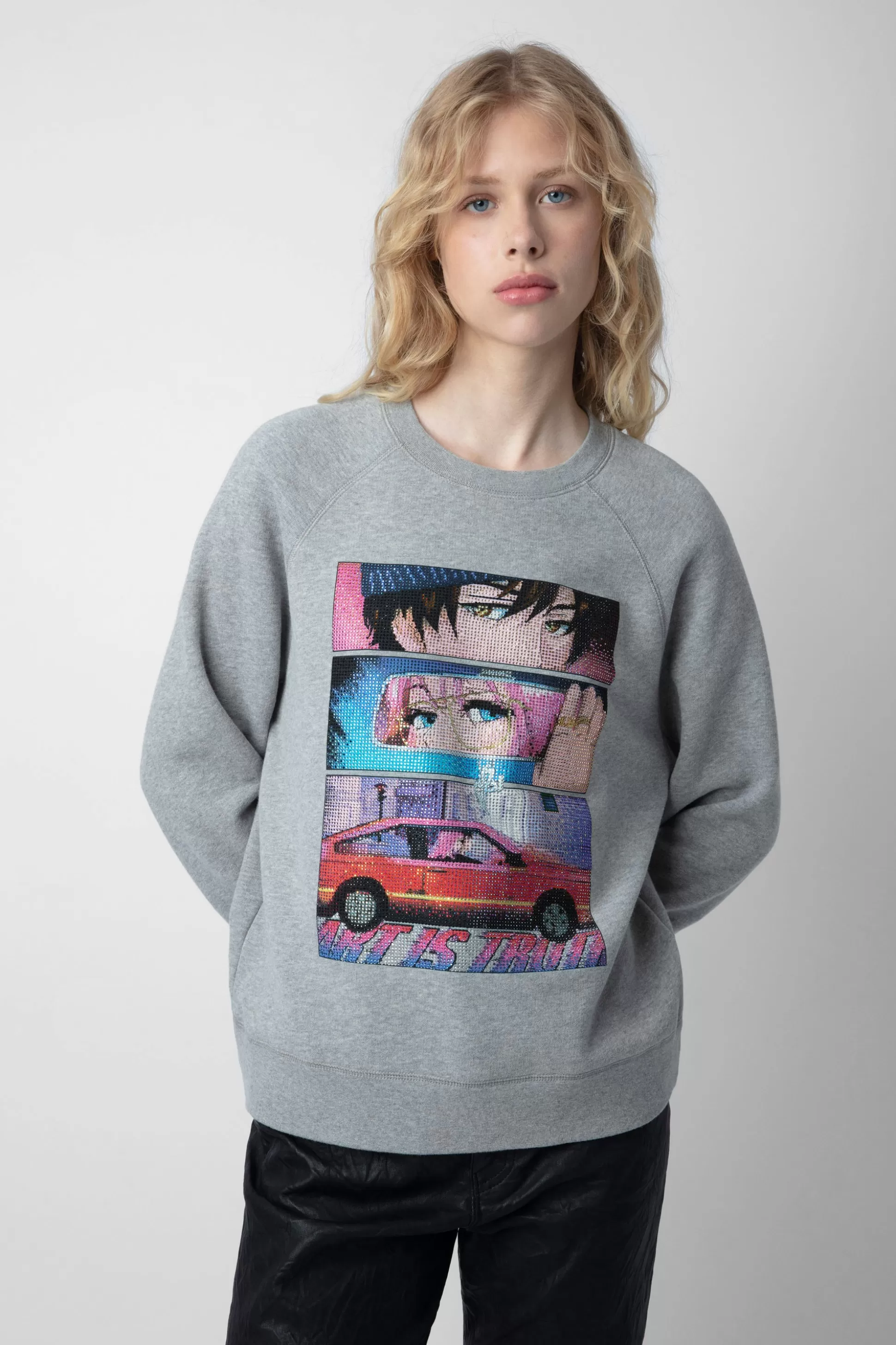 Femmes Zadig & Voltaire Sweat-Shirts^Sweat-Shirt Haute Lune