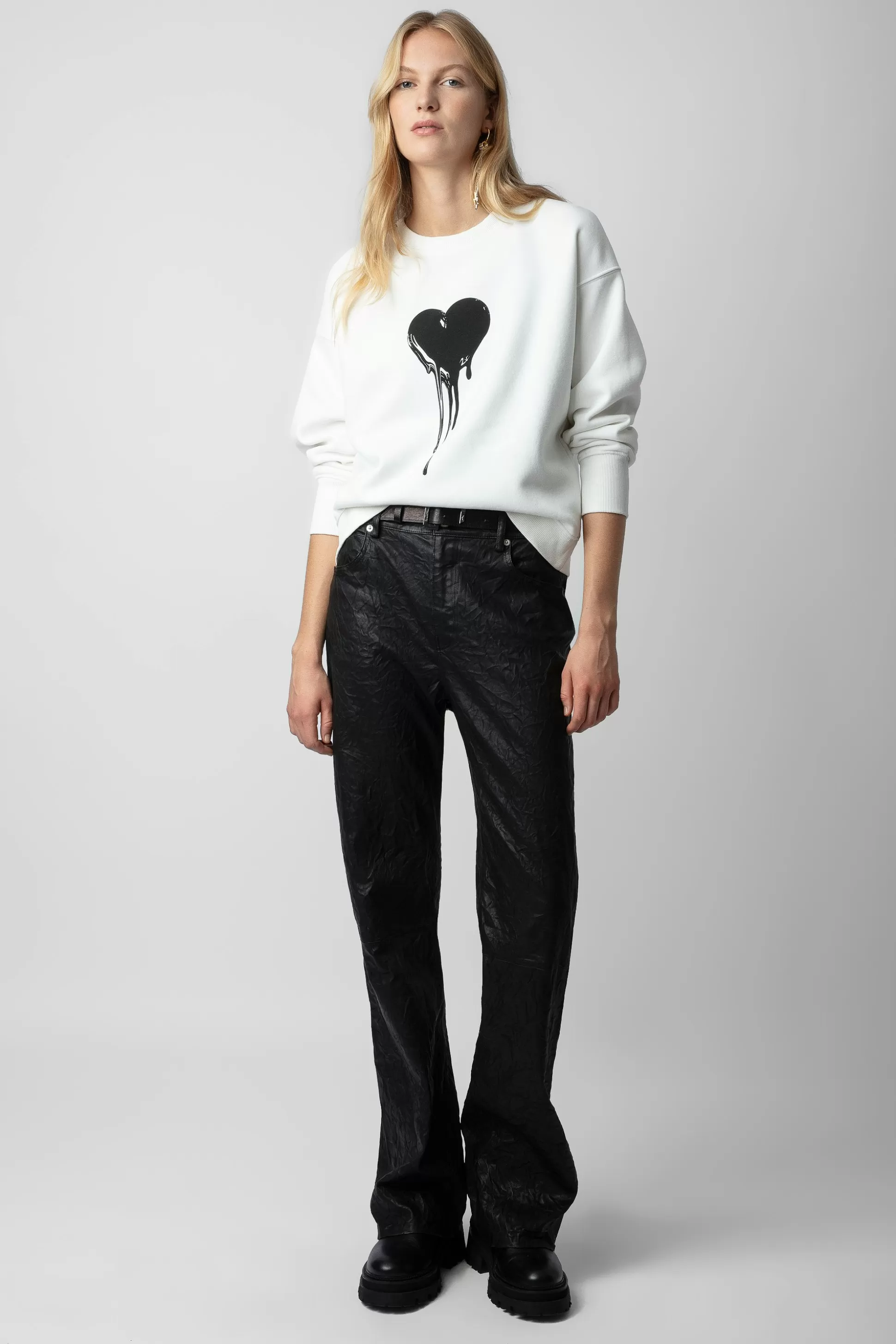 Femmes Zadig & Voltaire Sweat-Shirts^Sweat-Shirt Oscar Coeur
