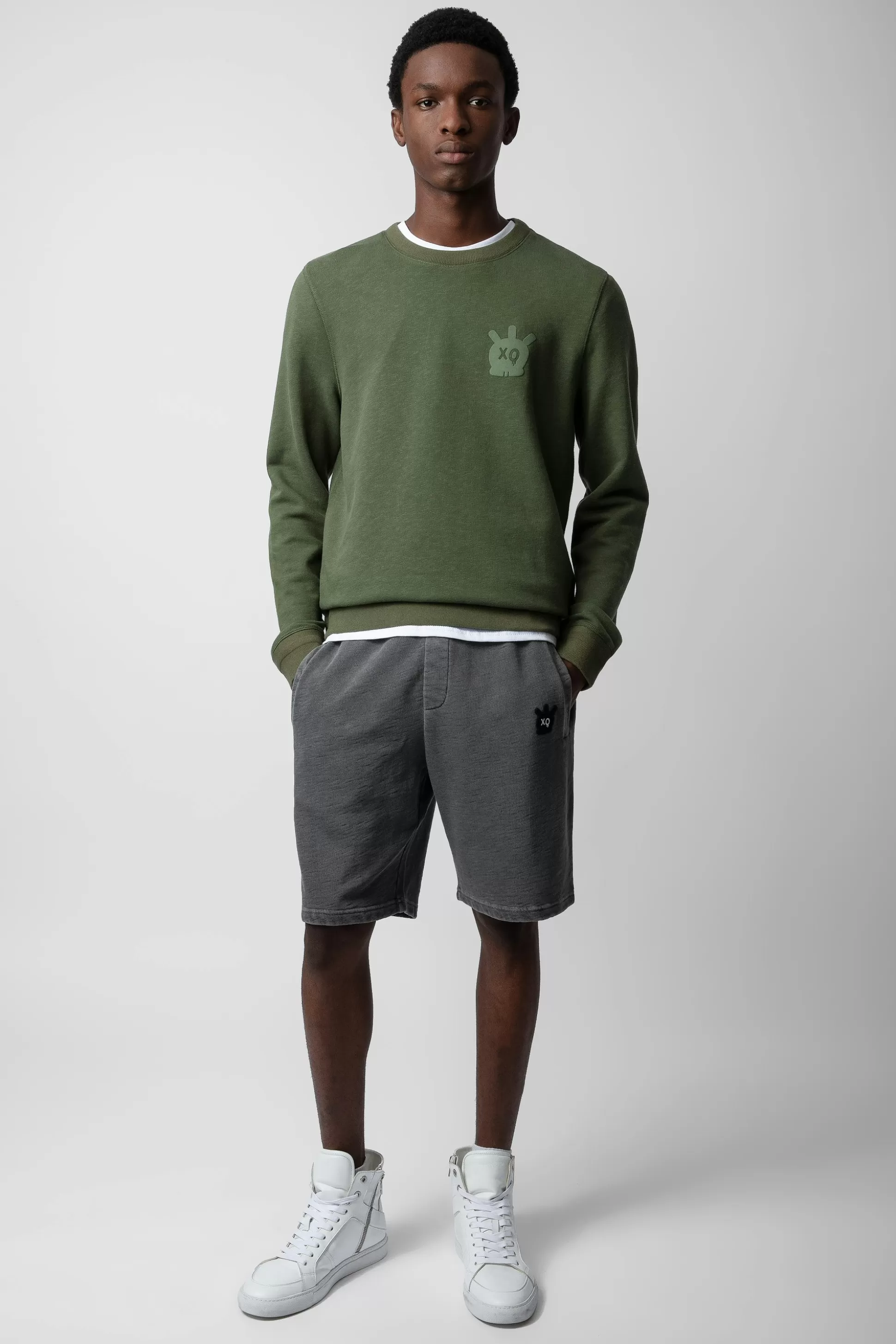 Hommes Zadig & Voltaire Sweat-Shirts^Sweat-Shirt Tete De Mort Pierreux