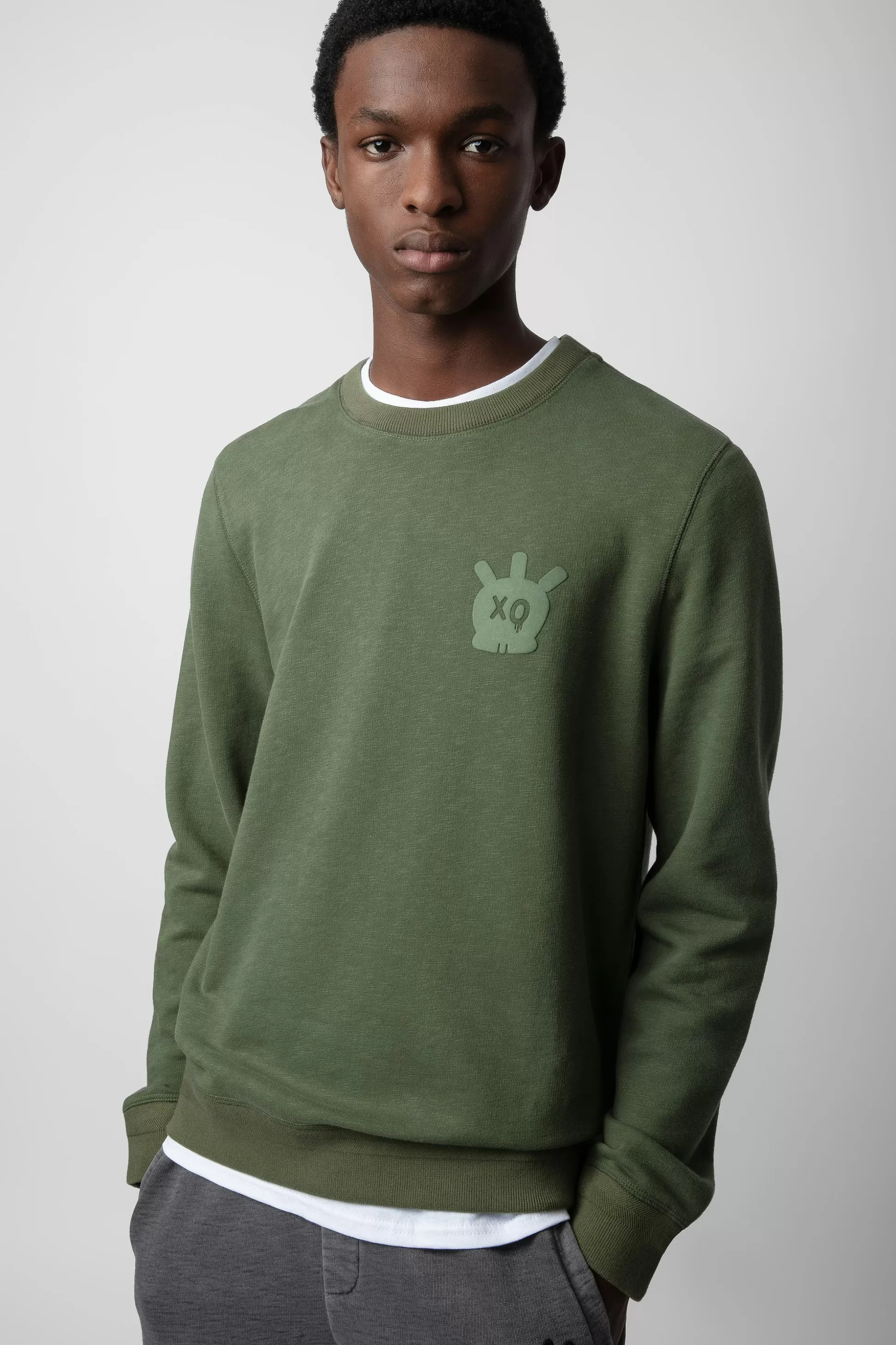 Hommes Zadig & Voltaire Sweat-Shirts^Sweat-Shirt Tete De Mort Pierreux