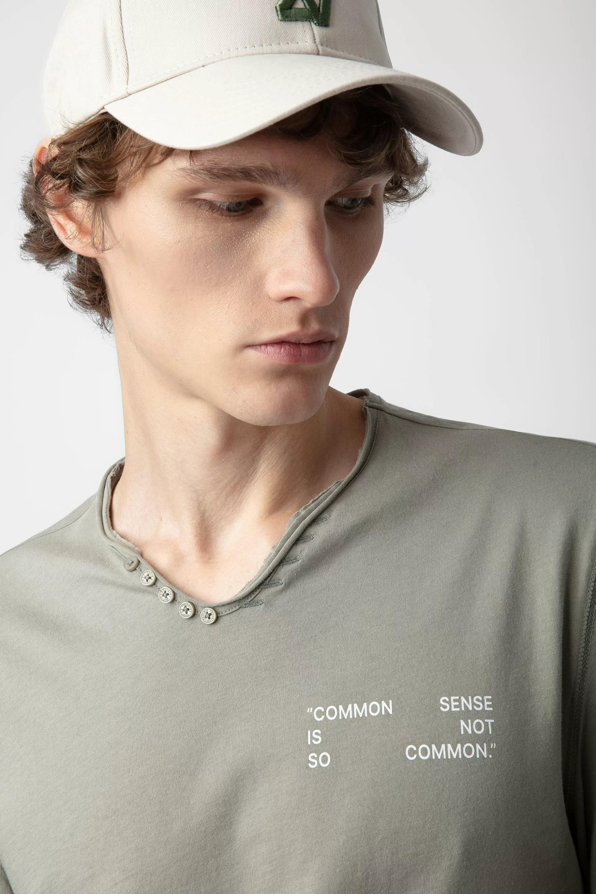 Hommes Zadig & Voltaire T-Shirts^T-Shirt A Imprime Photo Monastir
