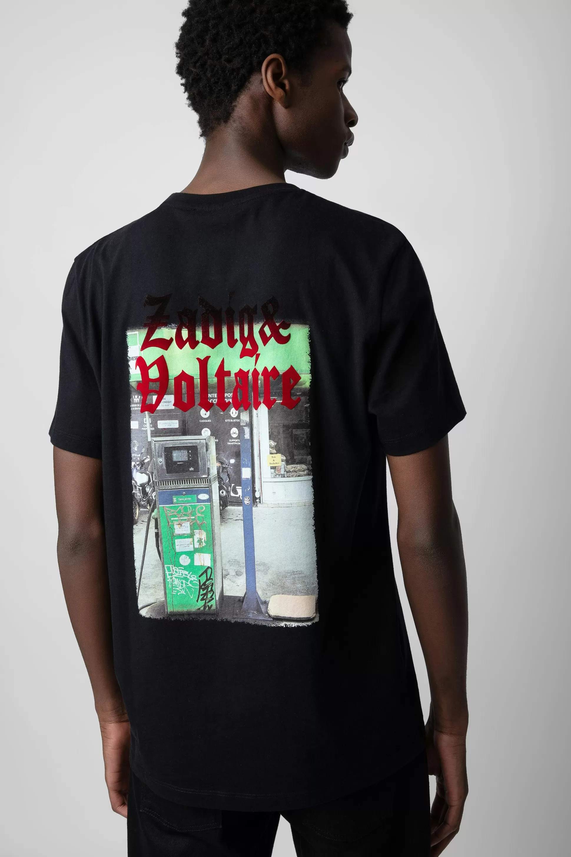 Hommes Zadig & Voltaire T-Shirts^T-Shirt A Imprime Photo Ted