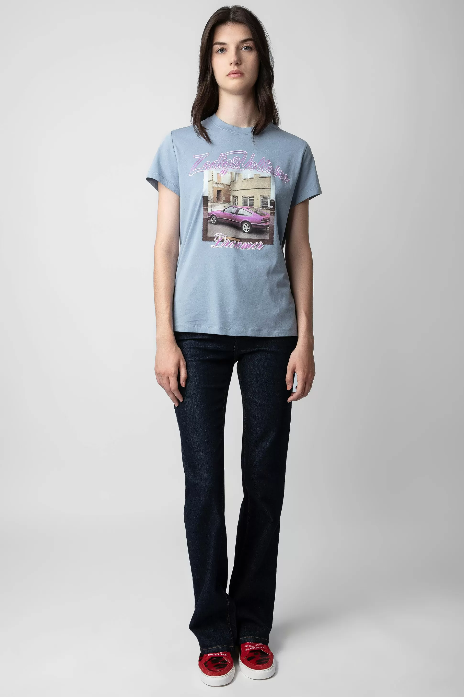 Femmes Zadig & Voltaire T-Shirts^T-Shirt A Imprime Photo Zoe