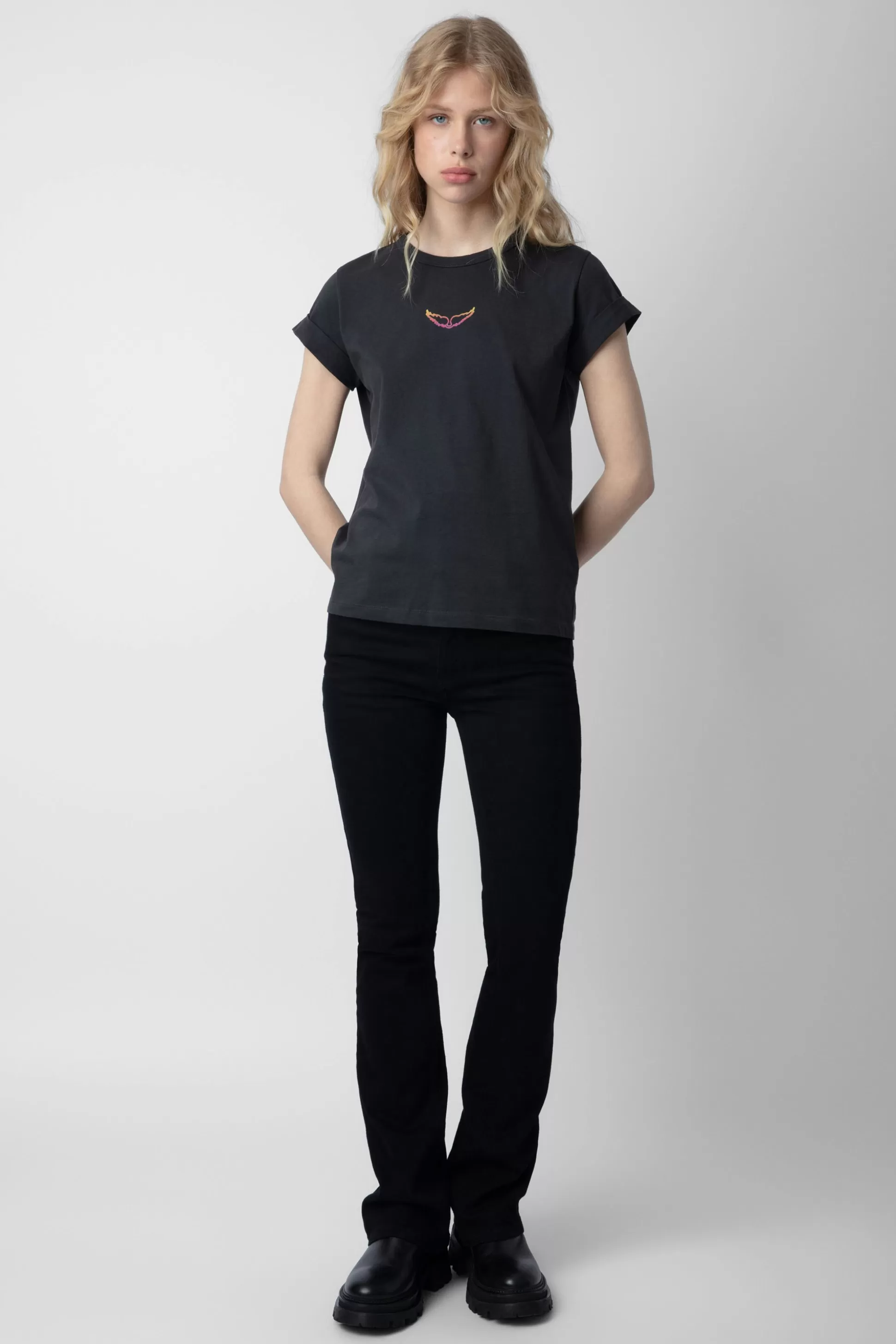 Femmes Zadig & Voltaire T-Shirts^T-Shirt Anya Lune