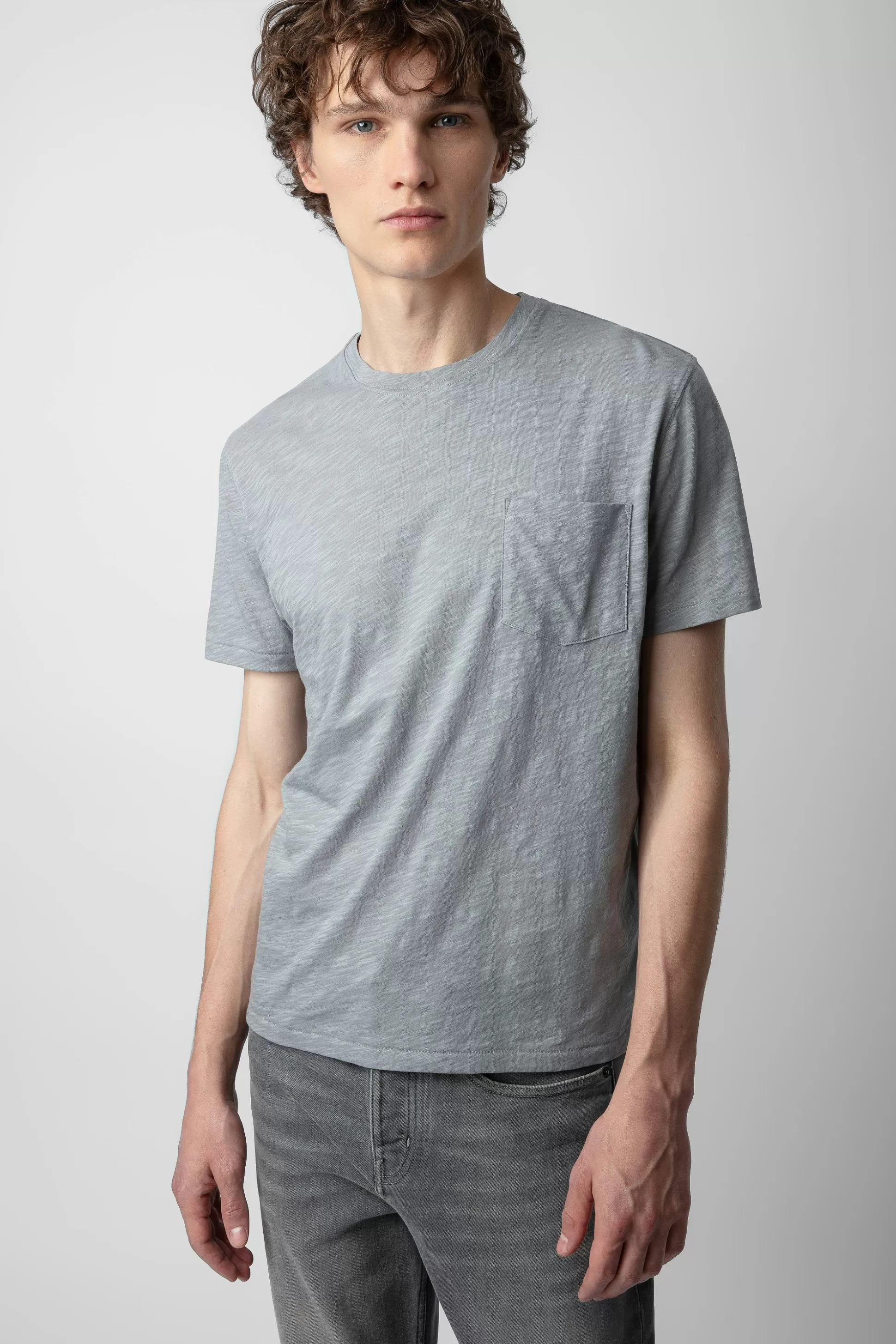 Hommes Zadig & Voltaire T-Shirts^T-Shirt Flamme Stockholm